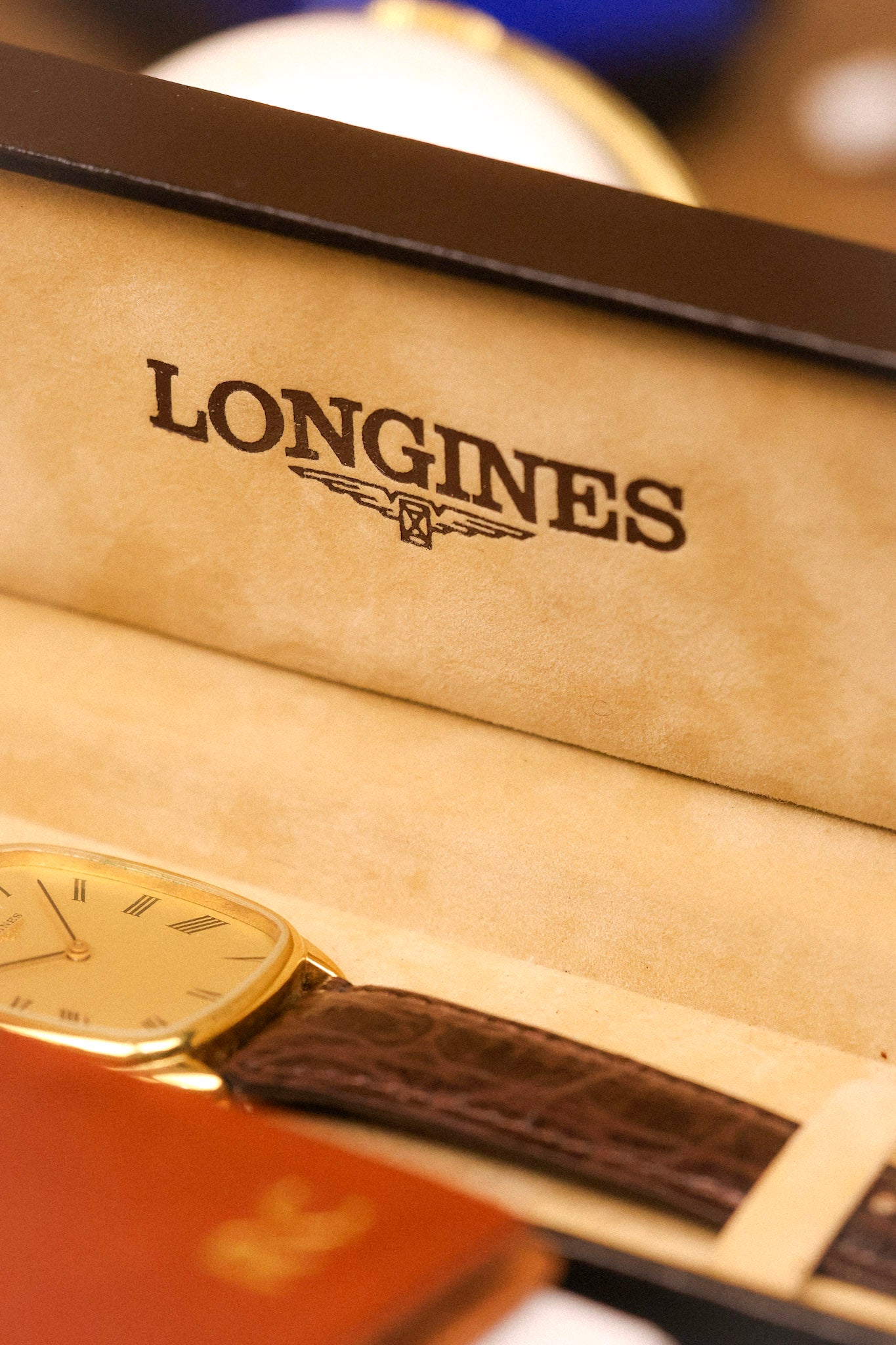 70s Longines Mechanical Roman Ellipse - In Box