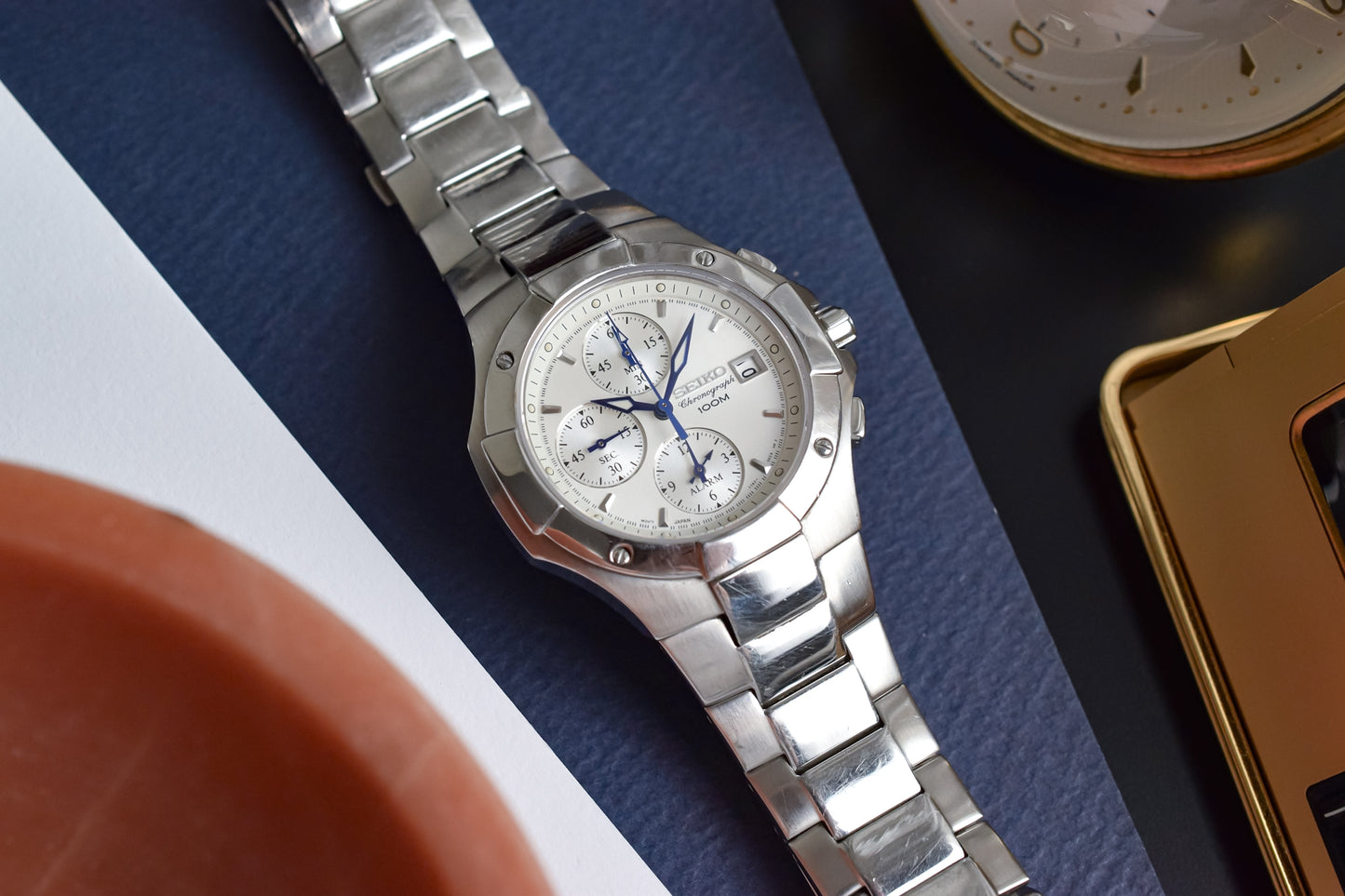 2003 Seiko Steel "Nautilus" Chronograph
