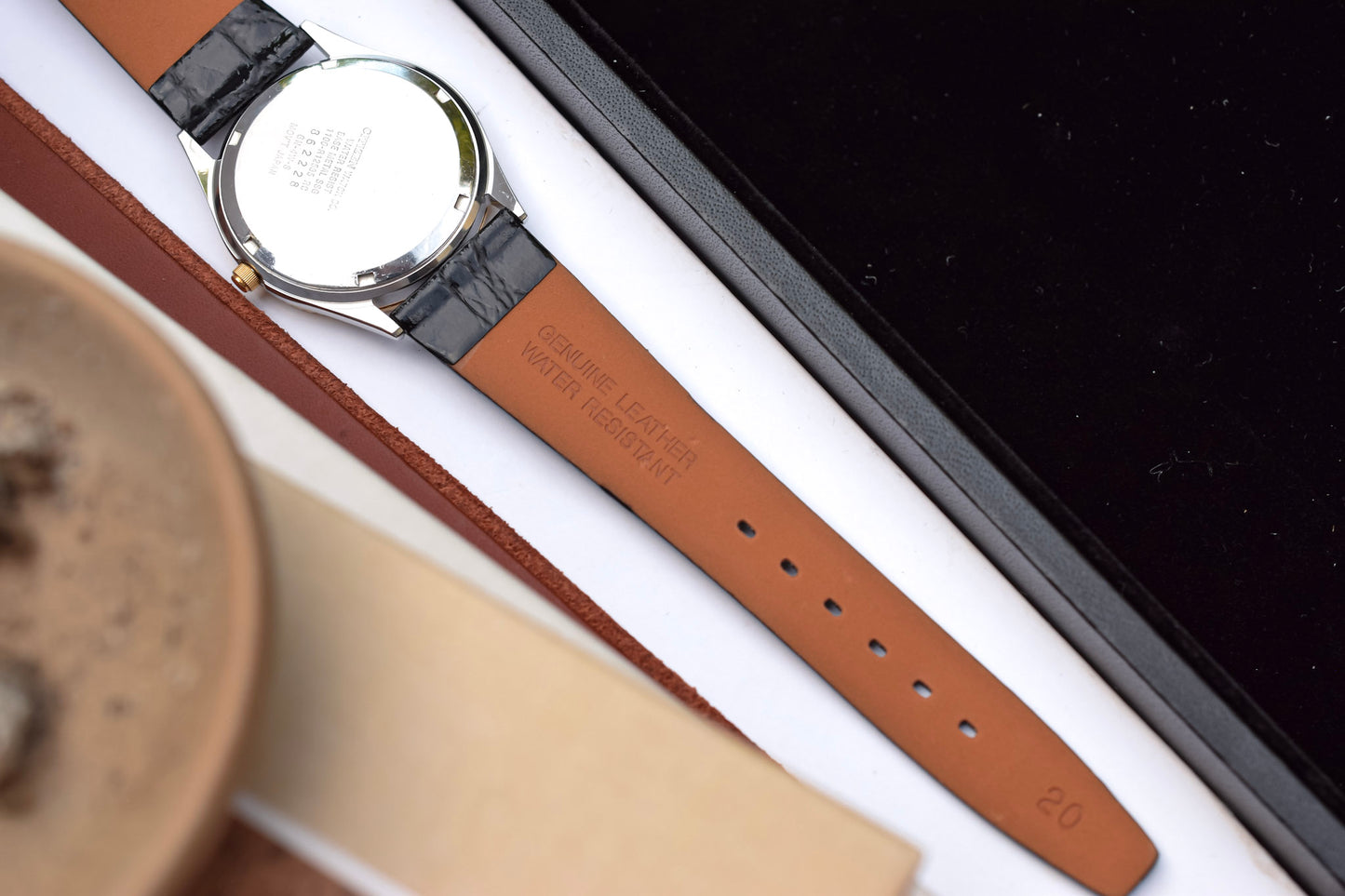 Vintage Citizen CQ Fluted Bezel Day-Date