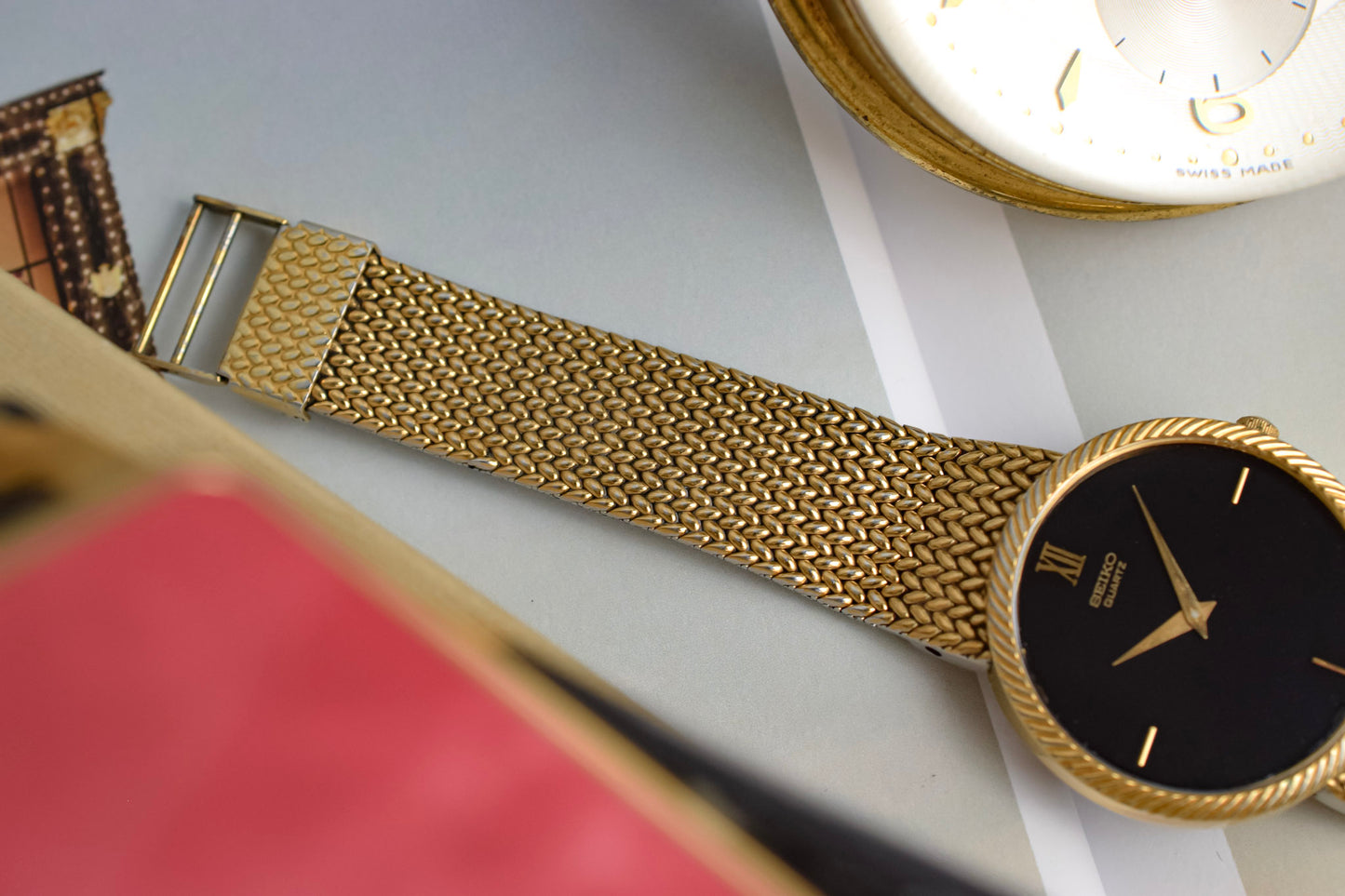 1982 Seiko Gilt Rope Bezel