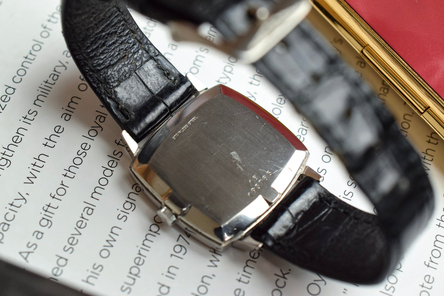 Vintage Longines Mechanical Ghost Zebra TV