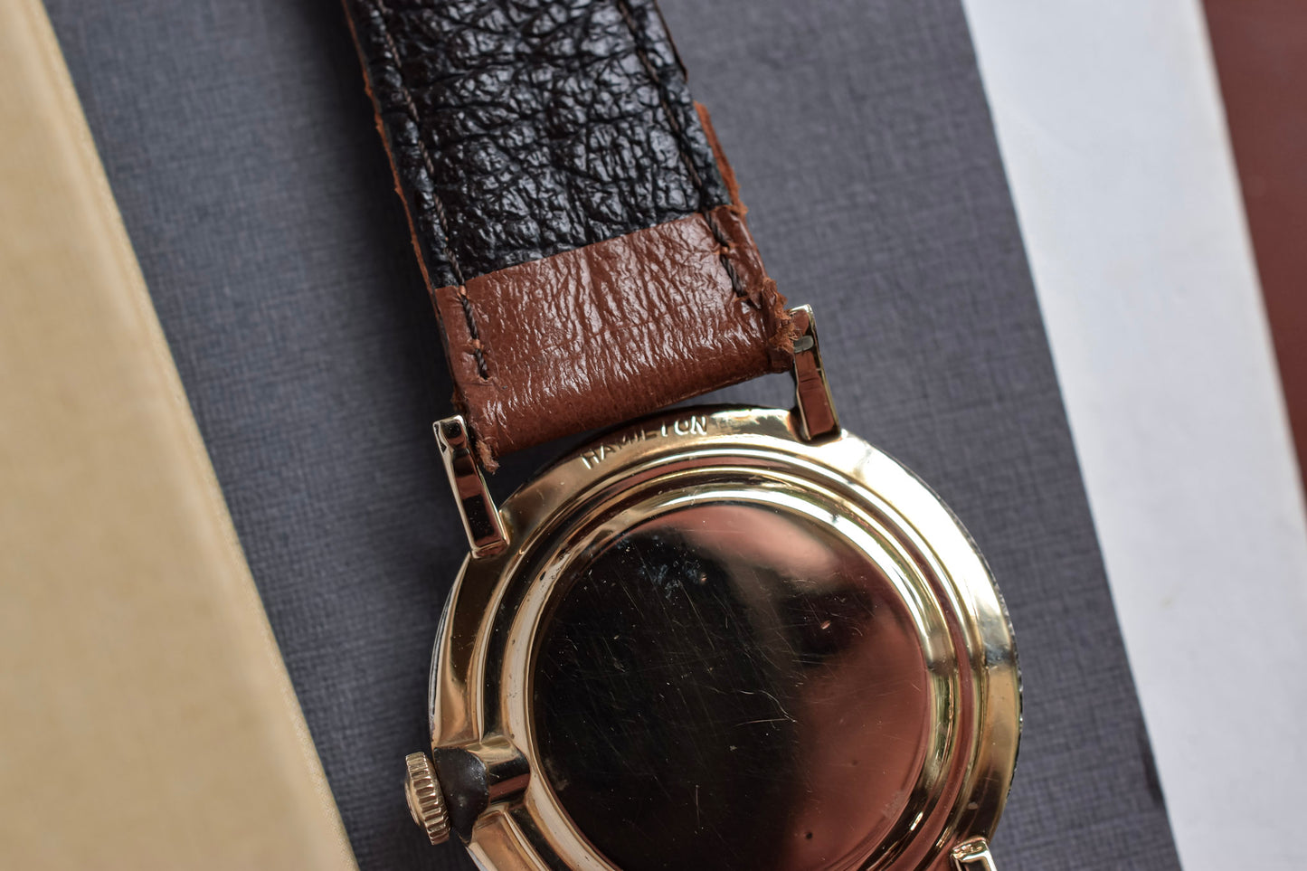 1956 Hamilton Mechanical 10K Gold Filled Edgemere B