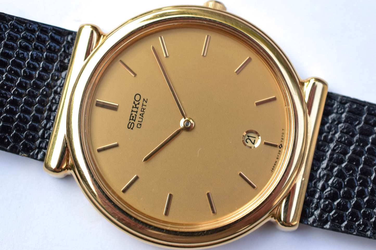 1989 Seiko Champagne Calendar