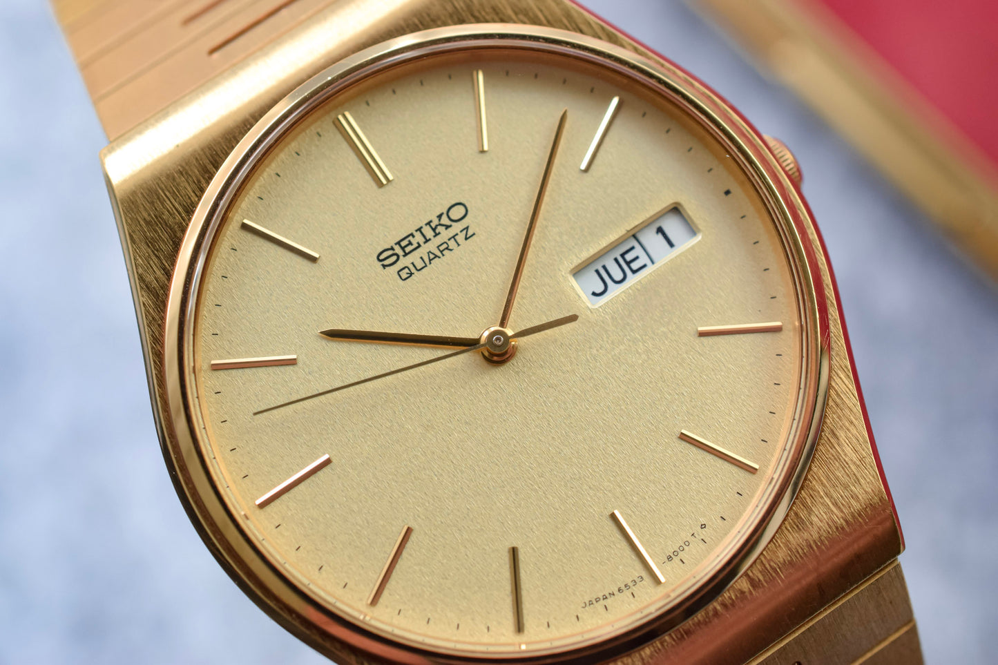 1984 Seiko Champagne Snowflake Day-Date