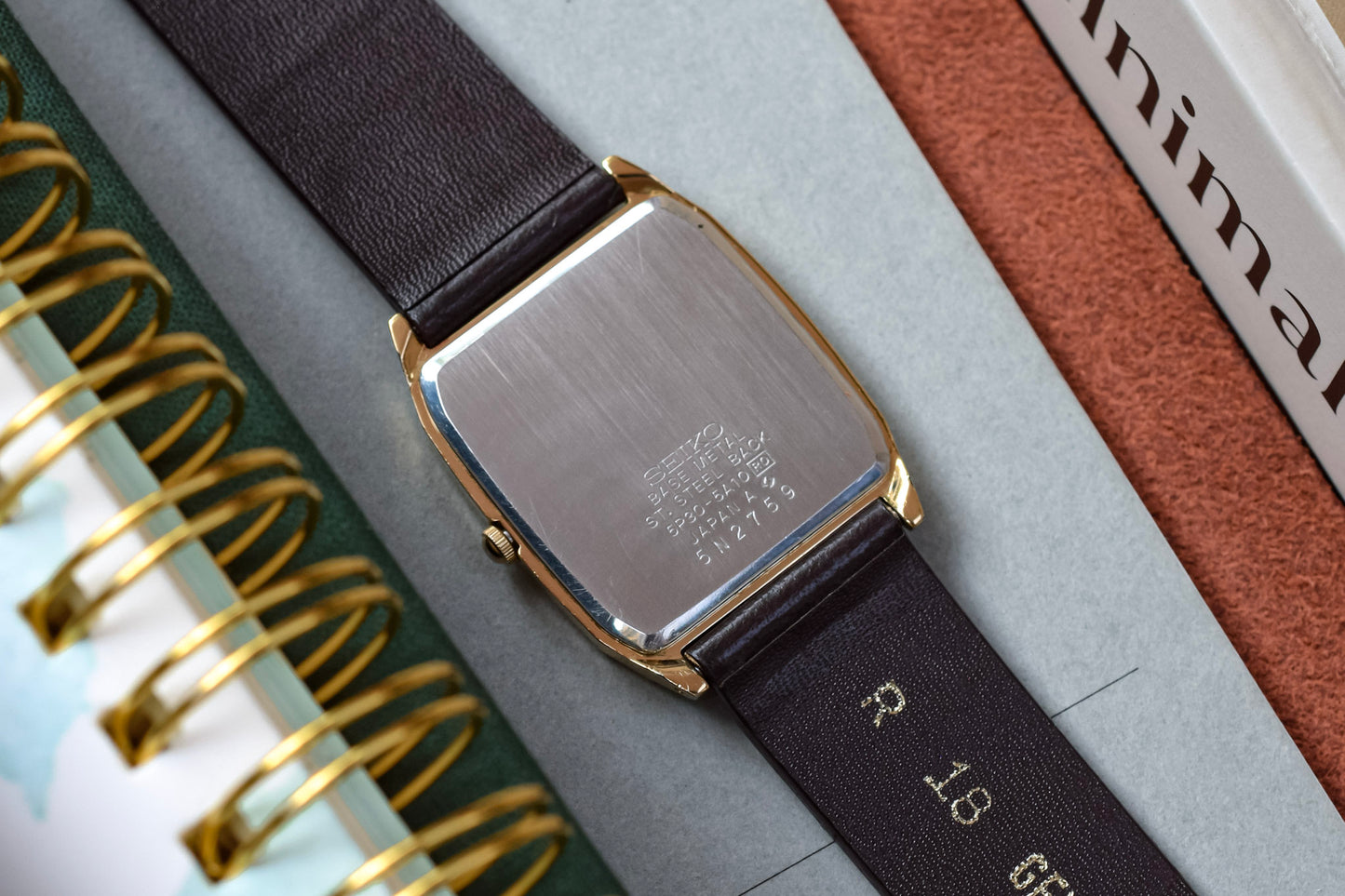 1995 Seiko Gold Tone Octo