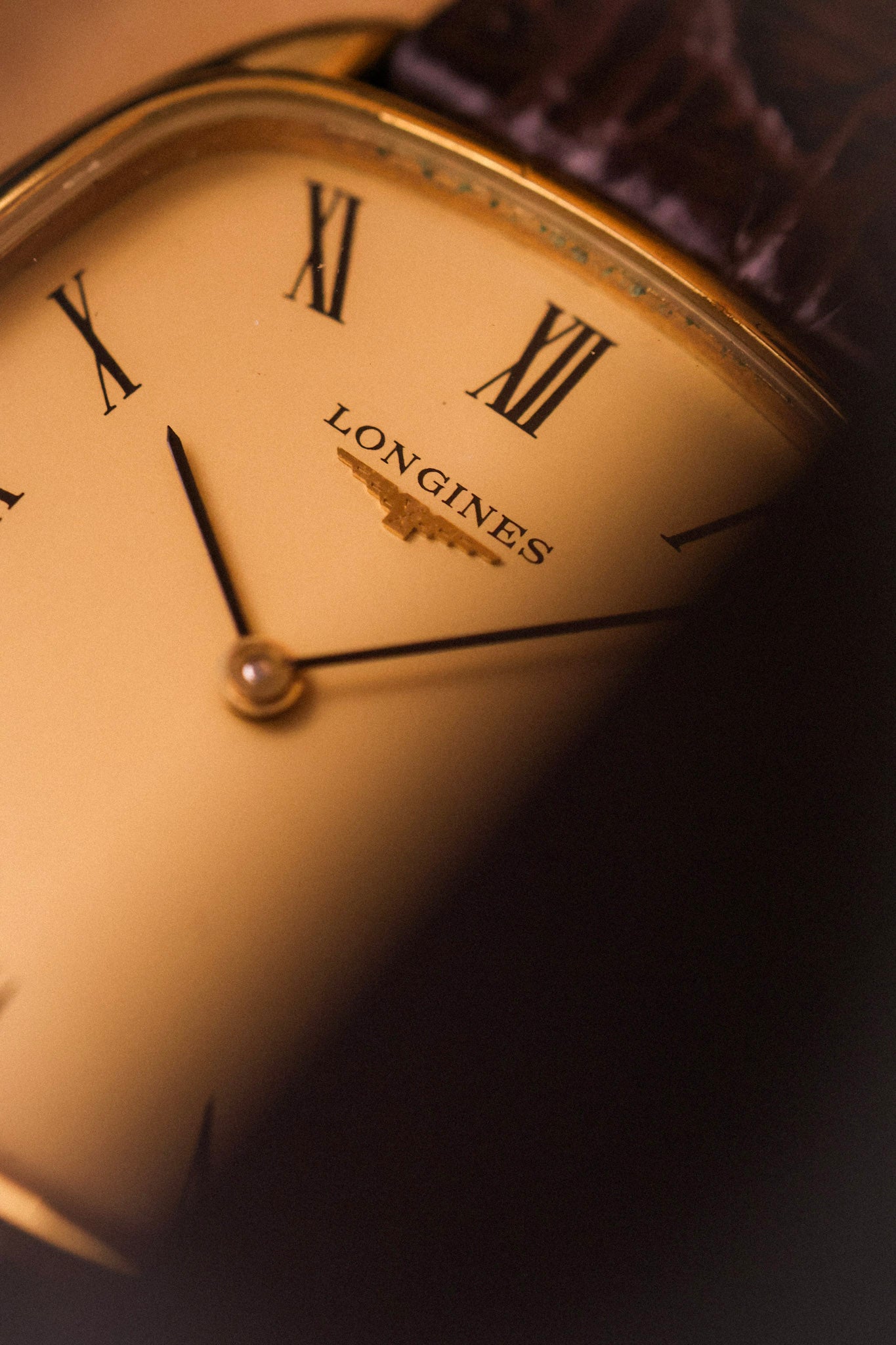 70s Longines Mechanical Roman Ellipse - In Box