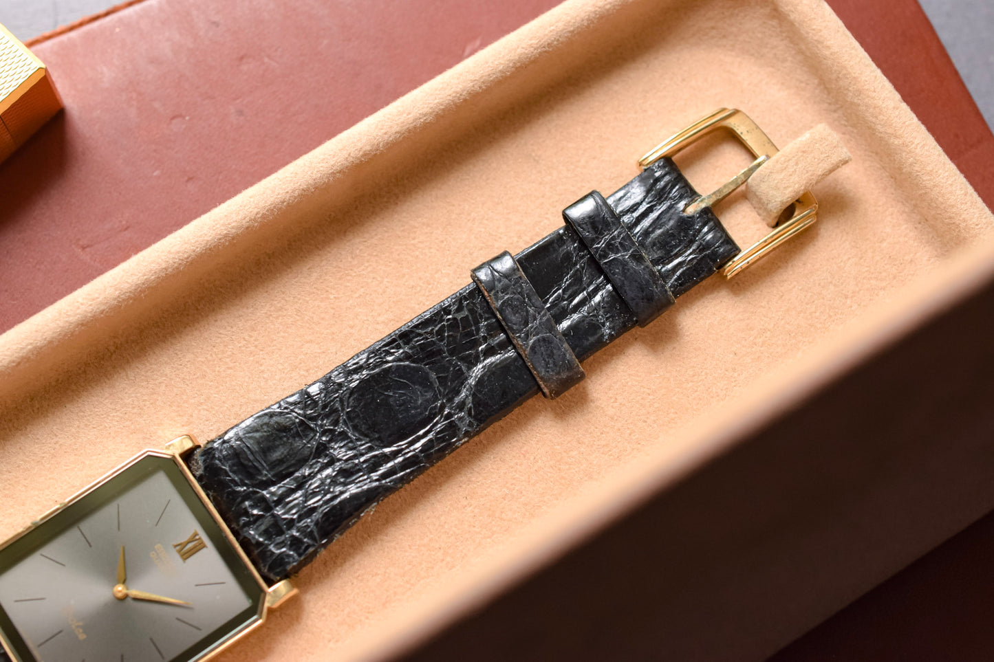 1984 Seiko Dolce Slate Gray Octo