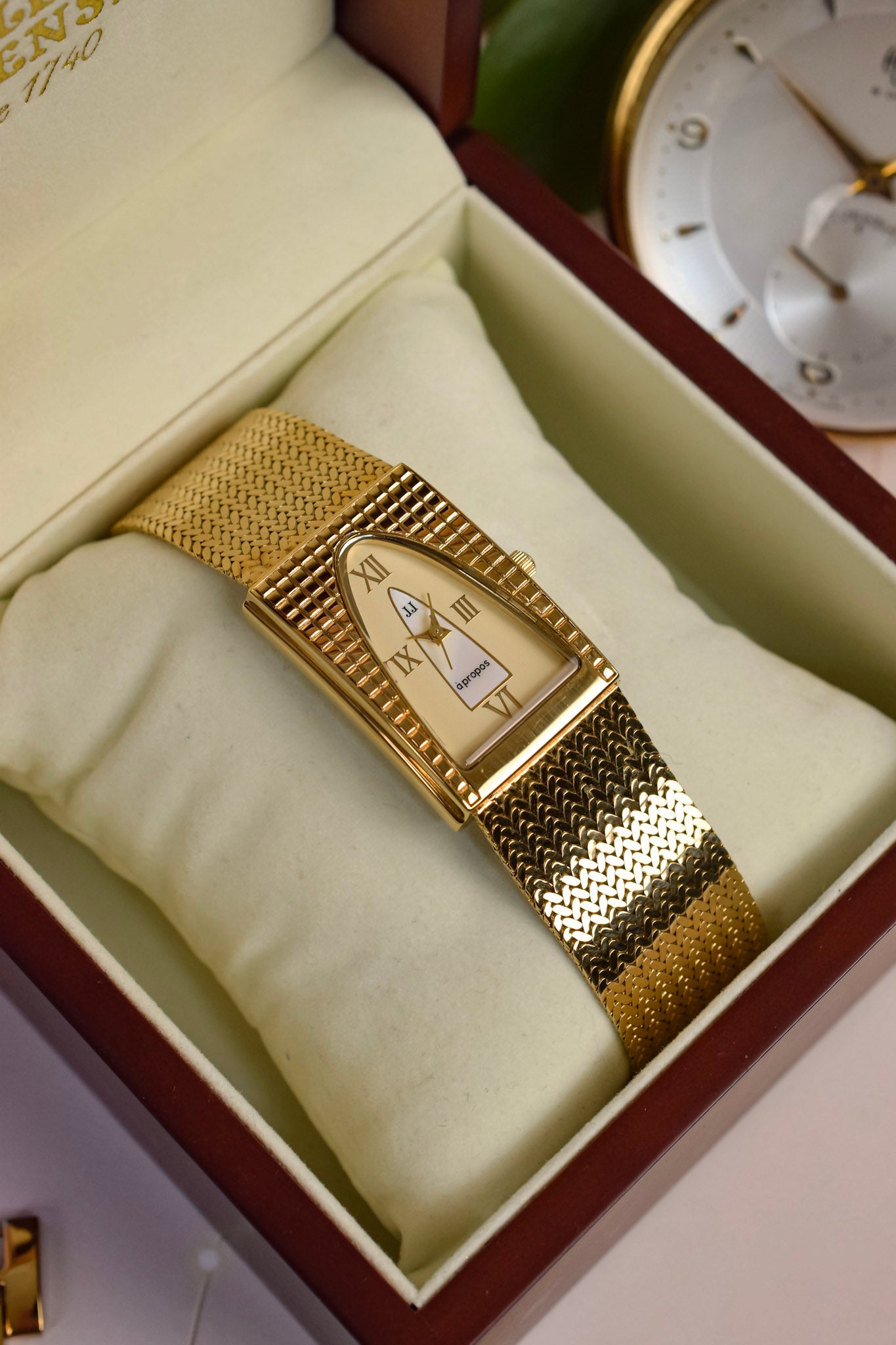 1980s Jules Jurgensen Quartz A Propos New Old Stock – Oldtimer