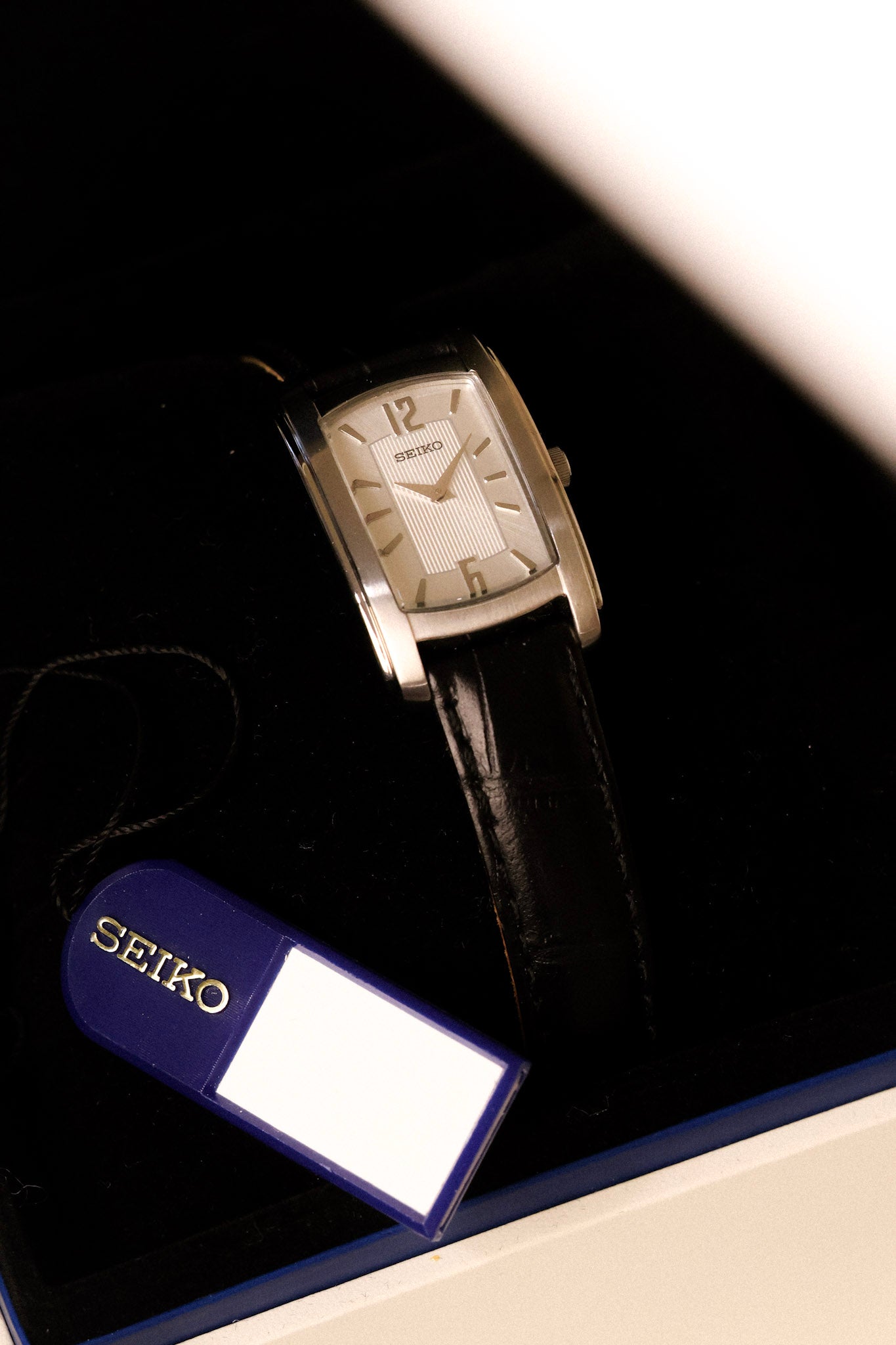 1995 Seiko Mini Tank - New Old Stock – Oldtimer Watch Shop