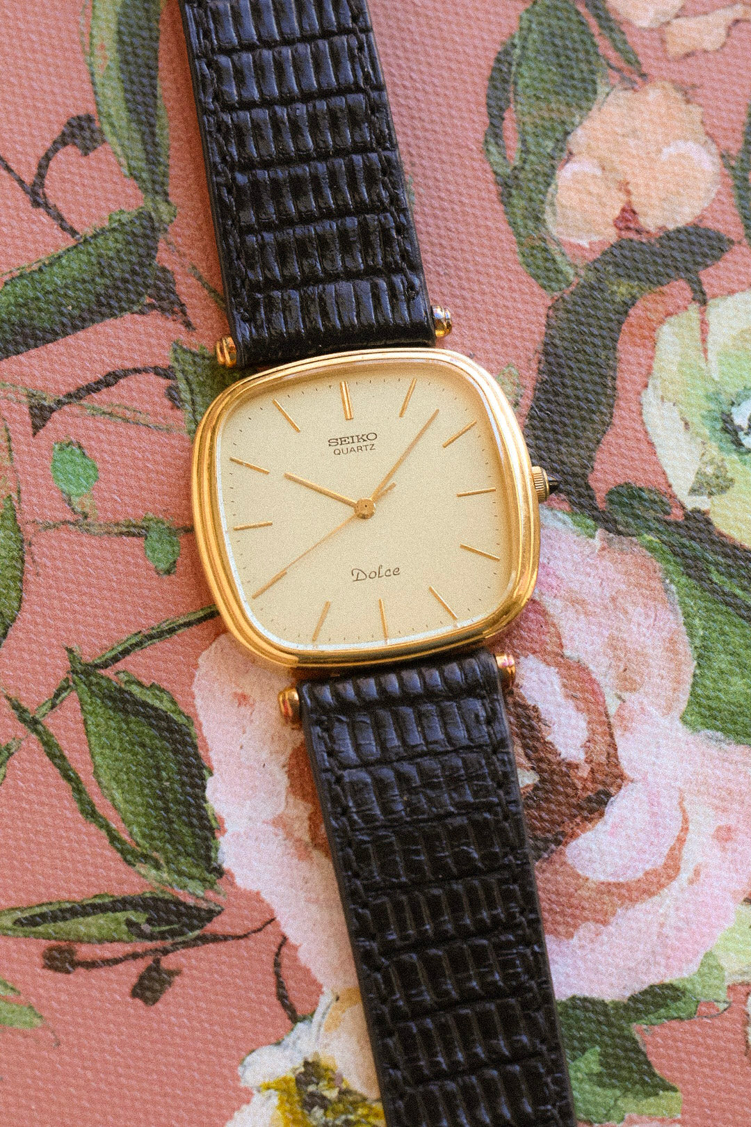 1981 Seiko Dolce Champagne Hooded Lugs TV – Oldtimer Watch Shop