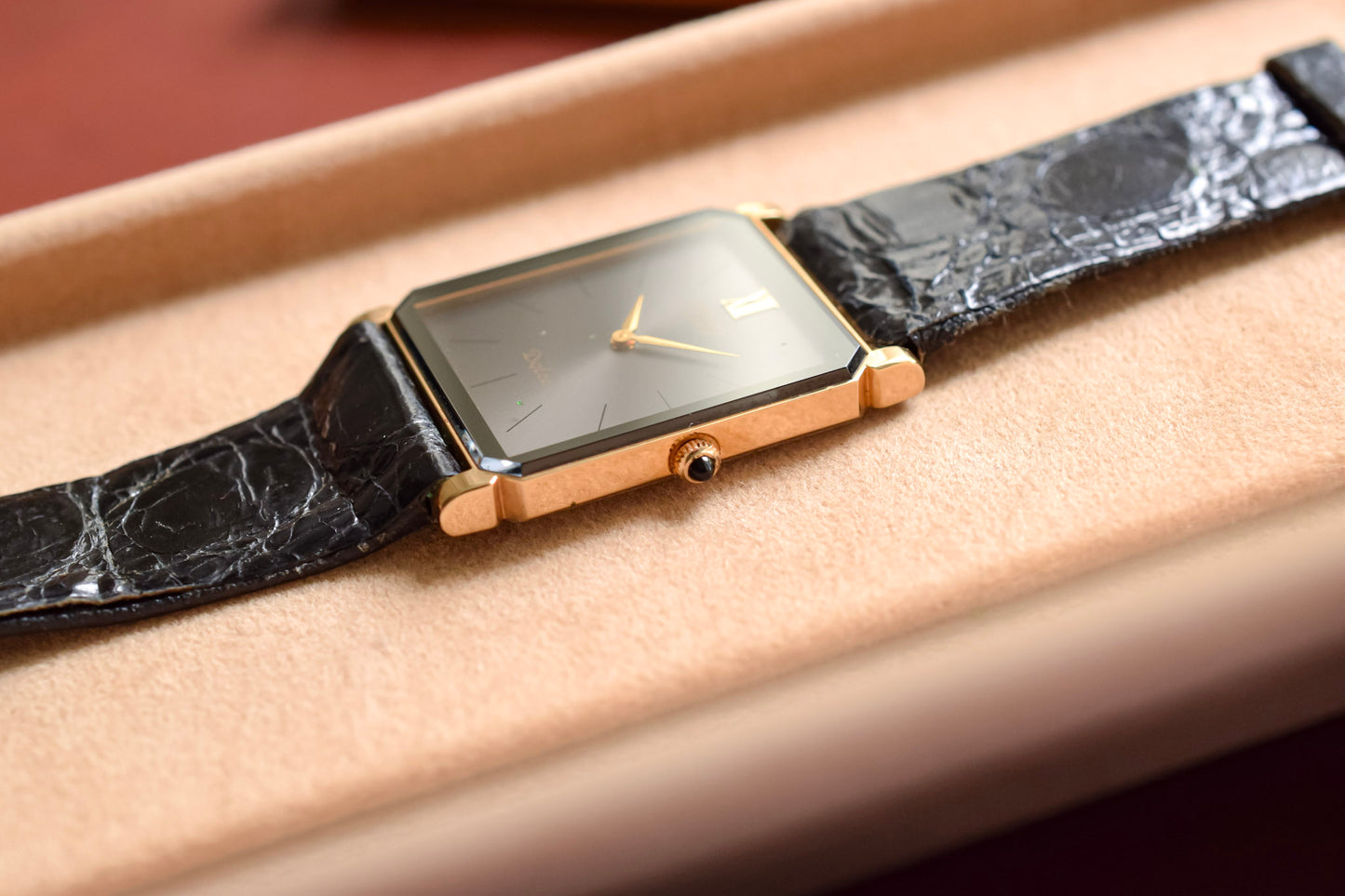 1984 Seiko Dolce Slate Gray Octo