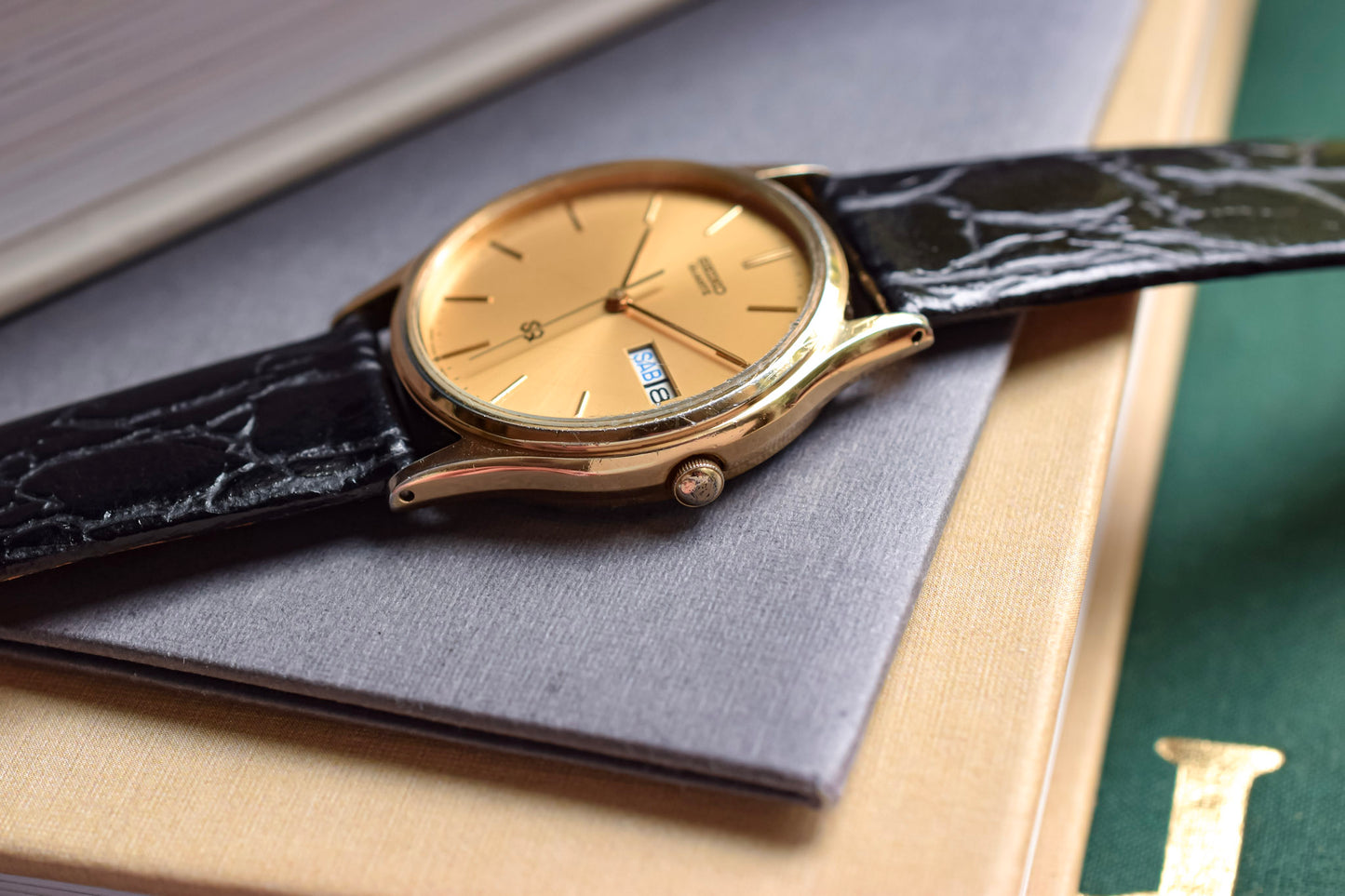 1986 Seiko SQ Day-Date