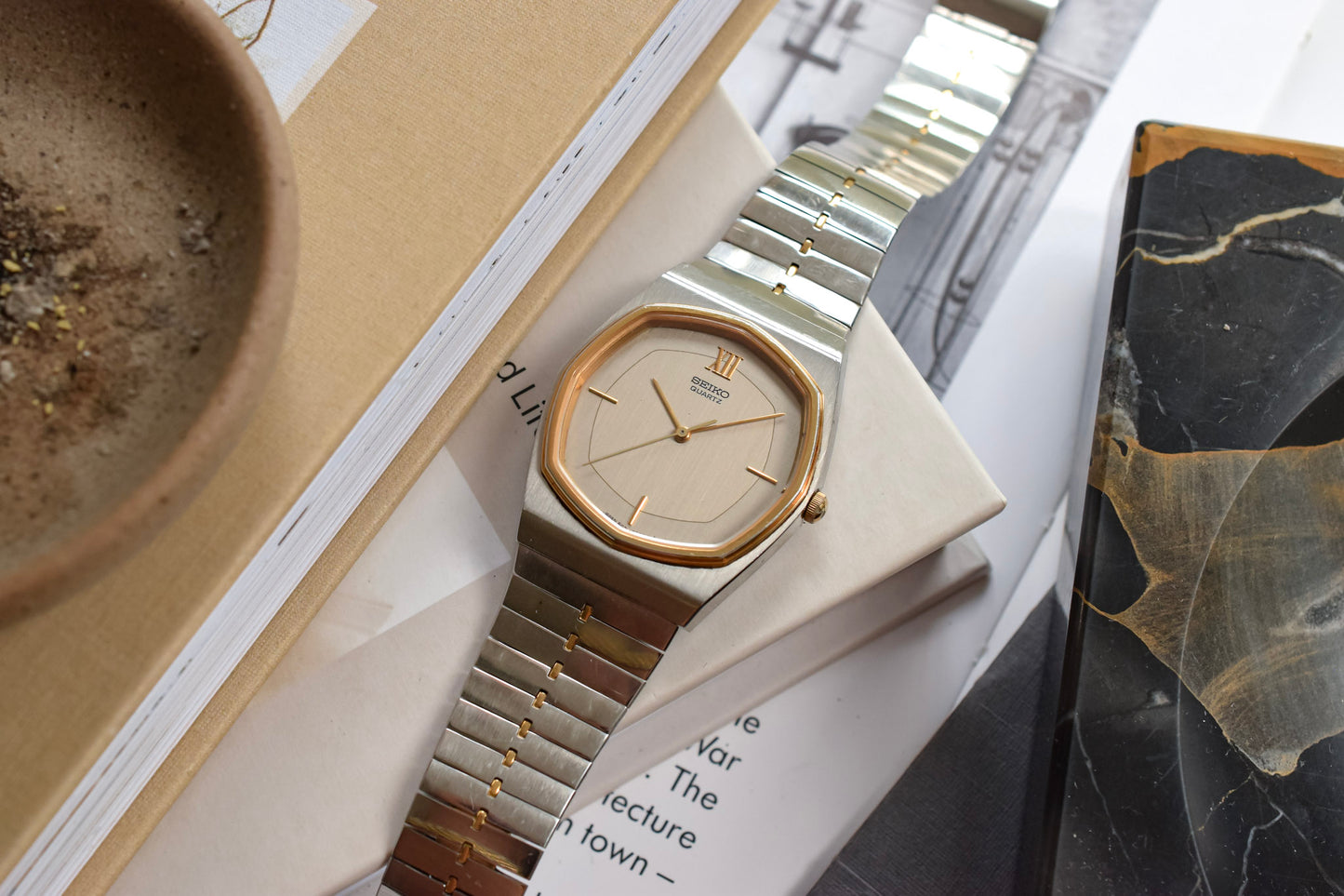 1982 Seiko Two Toned Hex