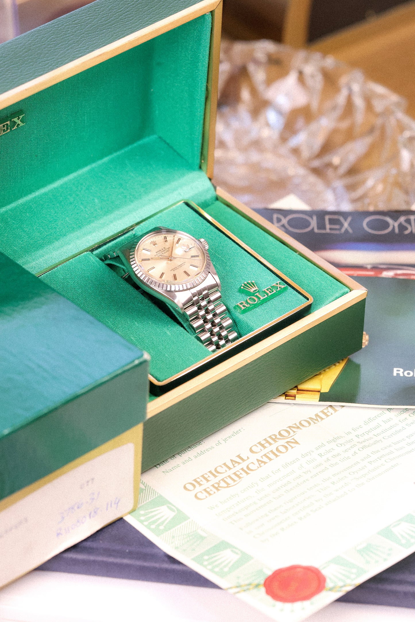 1980 Rolex Datejust 16030 - Full Set