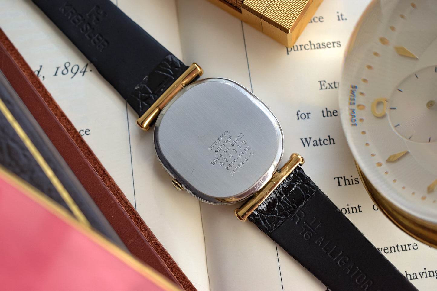 1980 Seiko Hooded Lug Ellipse