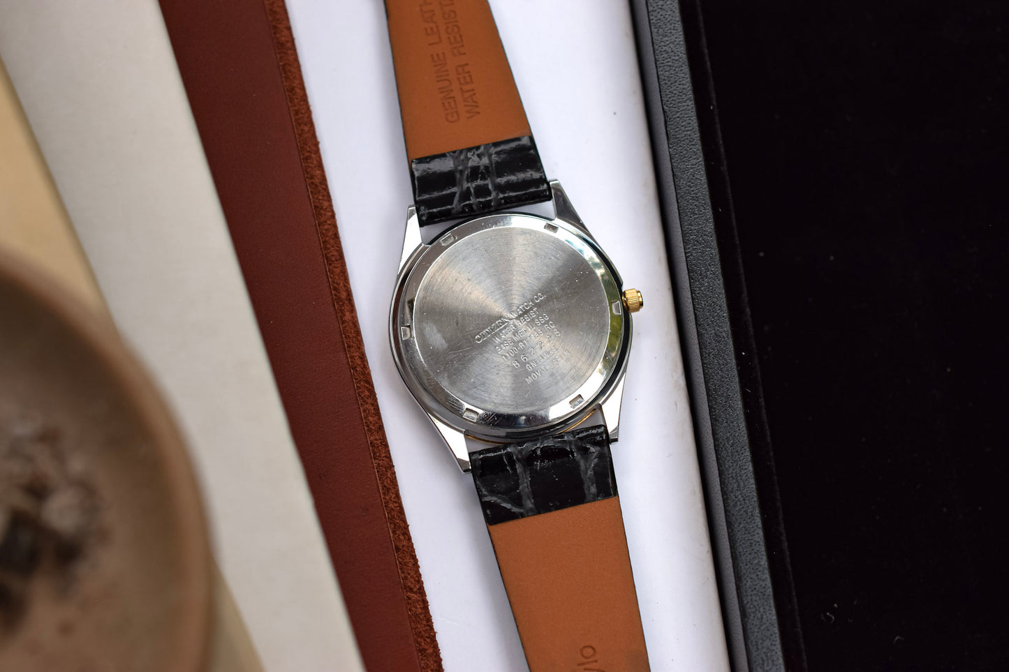 Vintage Citizen CQ Fluted Bezel Day-Date