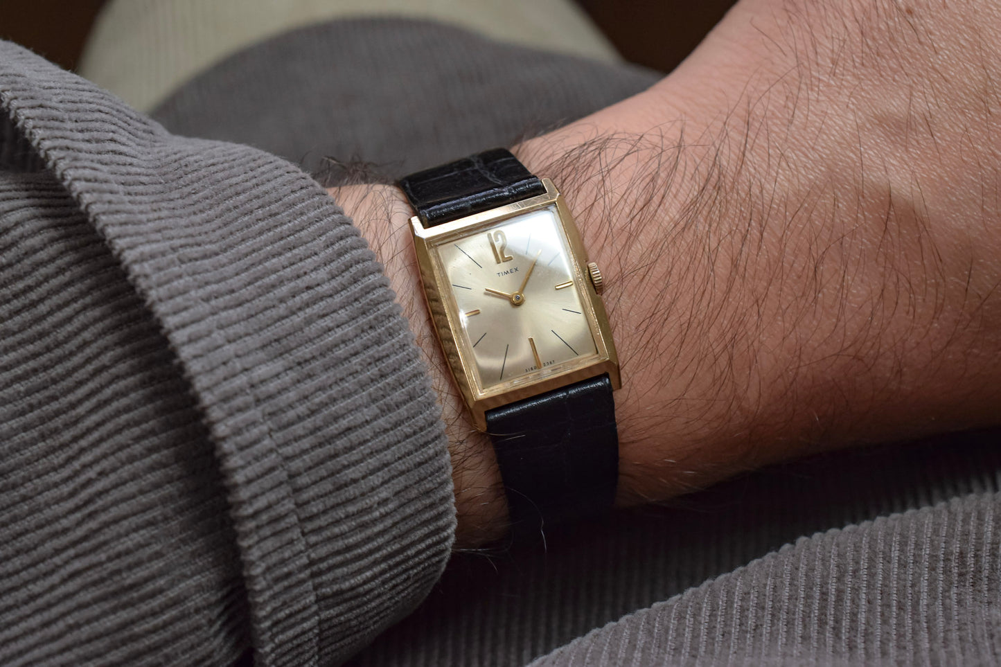 1967 Timex Mechanical Bauhaus Tank - Not Running, Needs Service