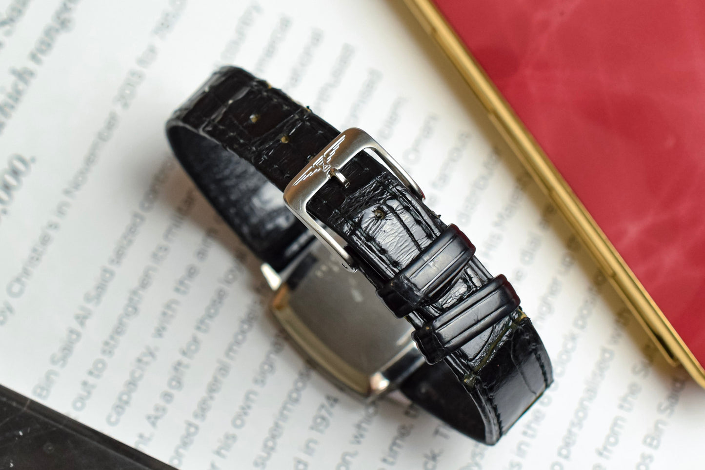 Vintage Longines Mechanical Ghost Zebra TV