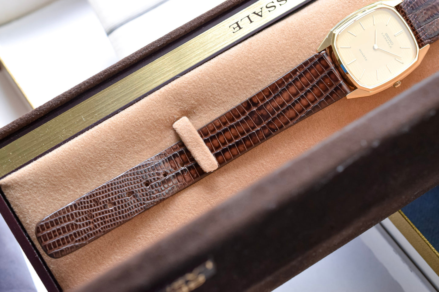 1981 NOS Seiko Lassale Champagne Octo