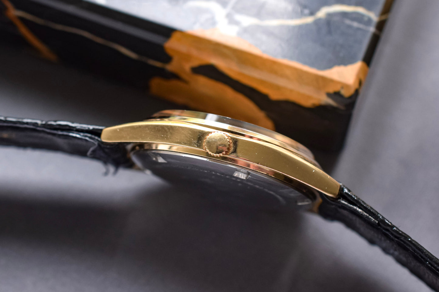 1981 Seiko SQ Champagne French Day-Date