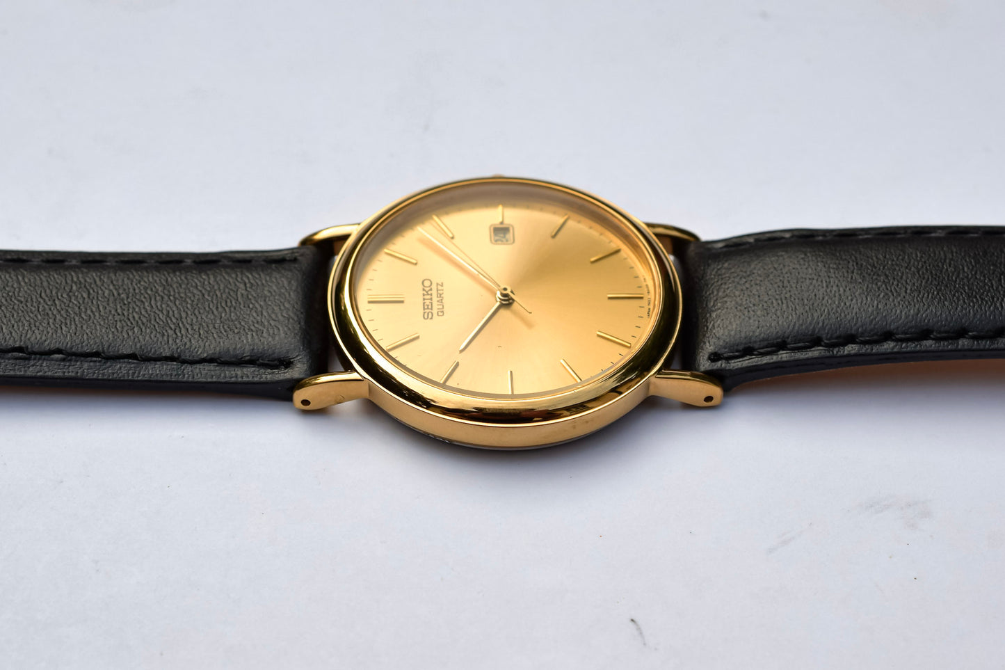 2001 Seiko Gold Dial Calendar