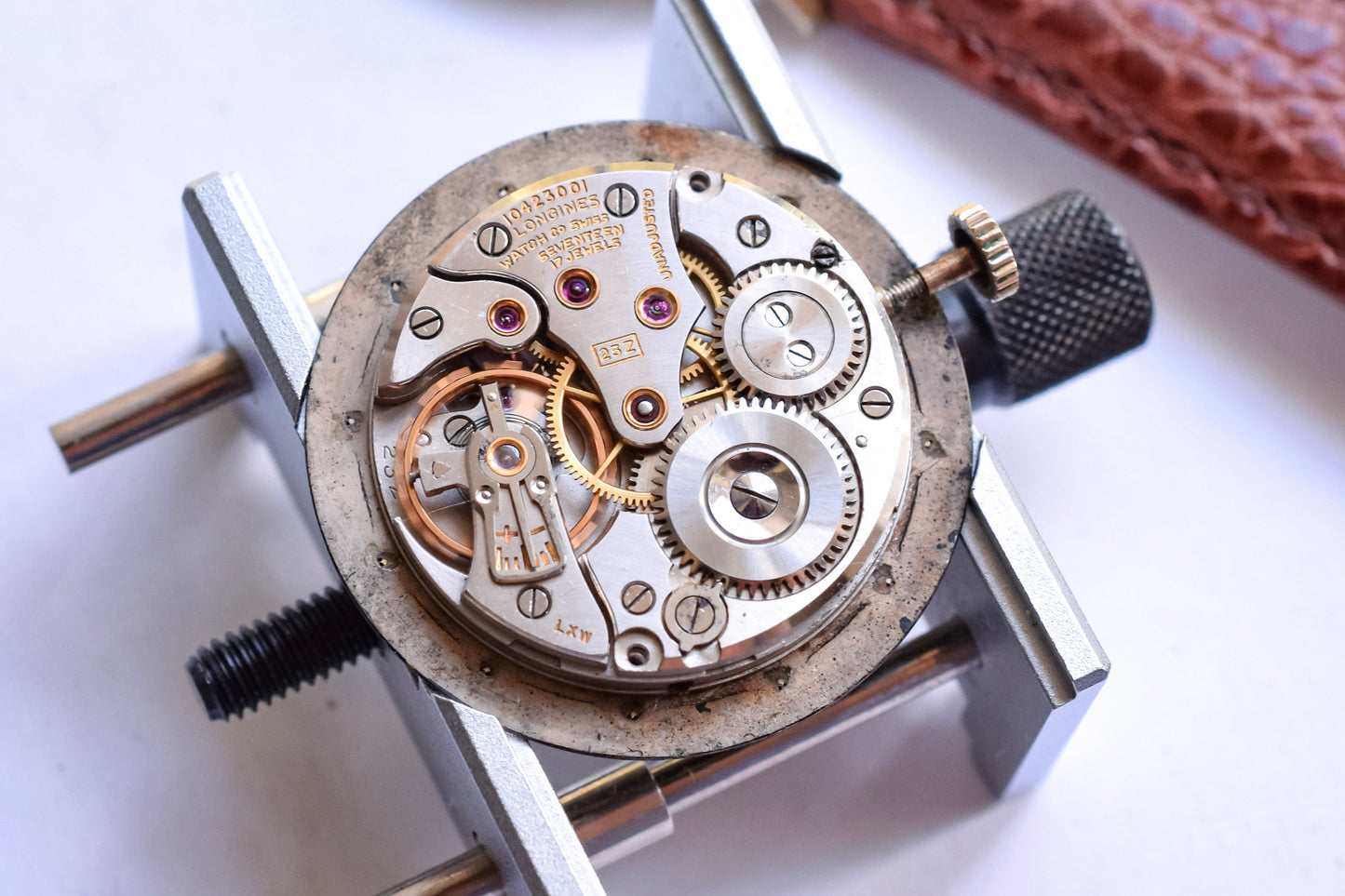 1950s Longines 10K GF Mechanical Gilt Tuxedo