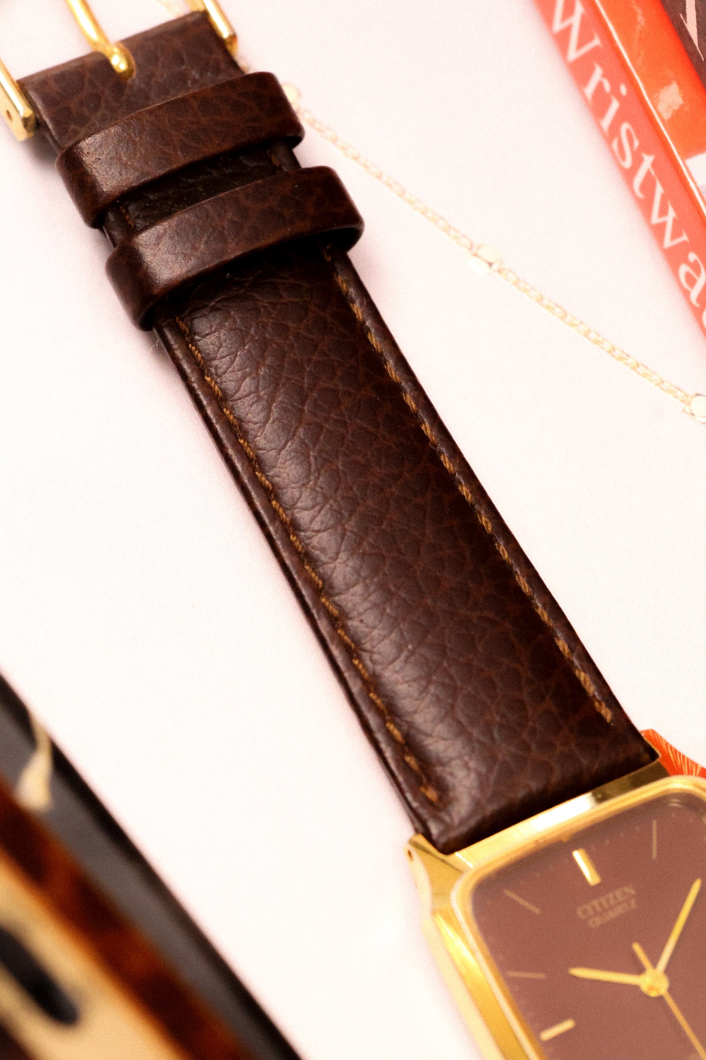 1982 Citizen Chocolate Dial Octo