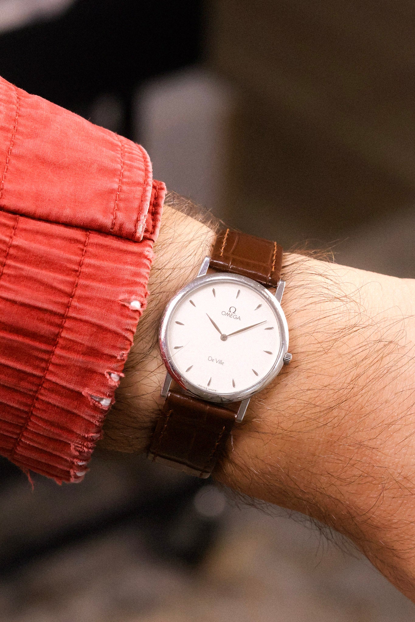 1980s Omega De Ville Quartz Calatrava