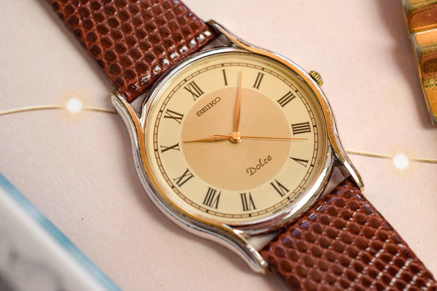 1987 Seiko Dolce Midsize Roman Dial