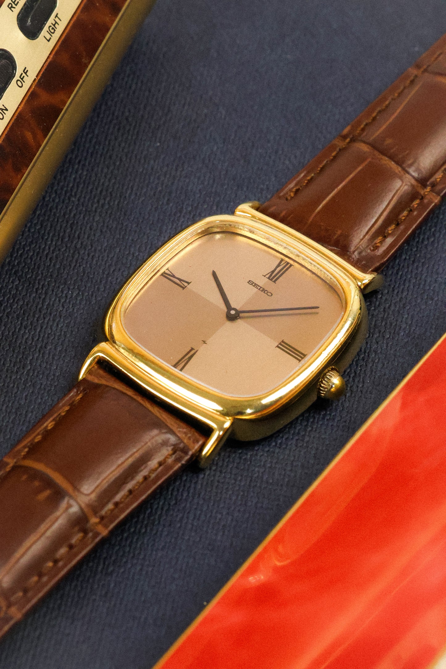 1975 Seiko Chariot Copper Quad Dial TV