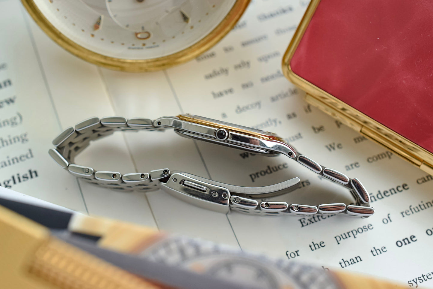 1982 Seiko Dolce Mother of Pearl Ellipse