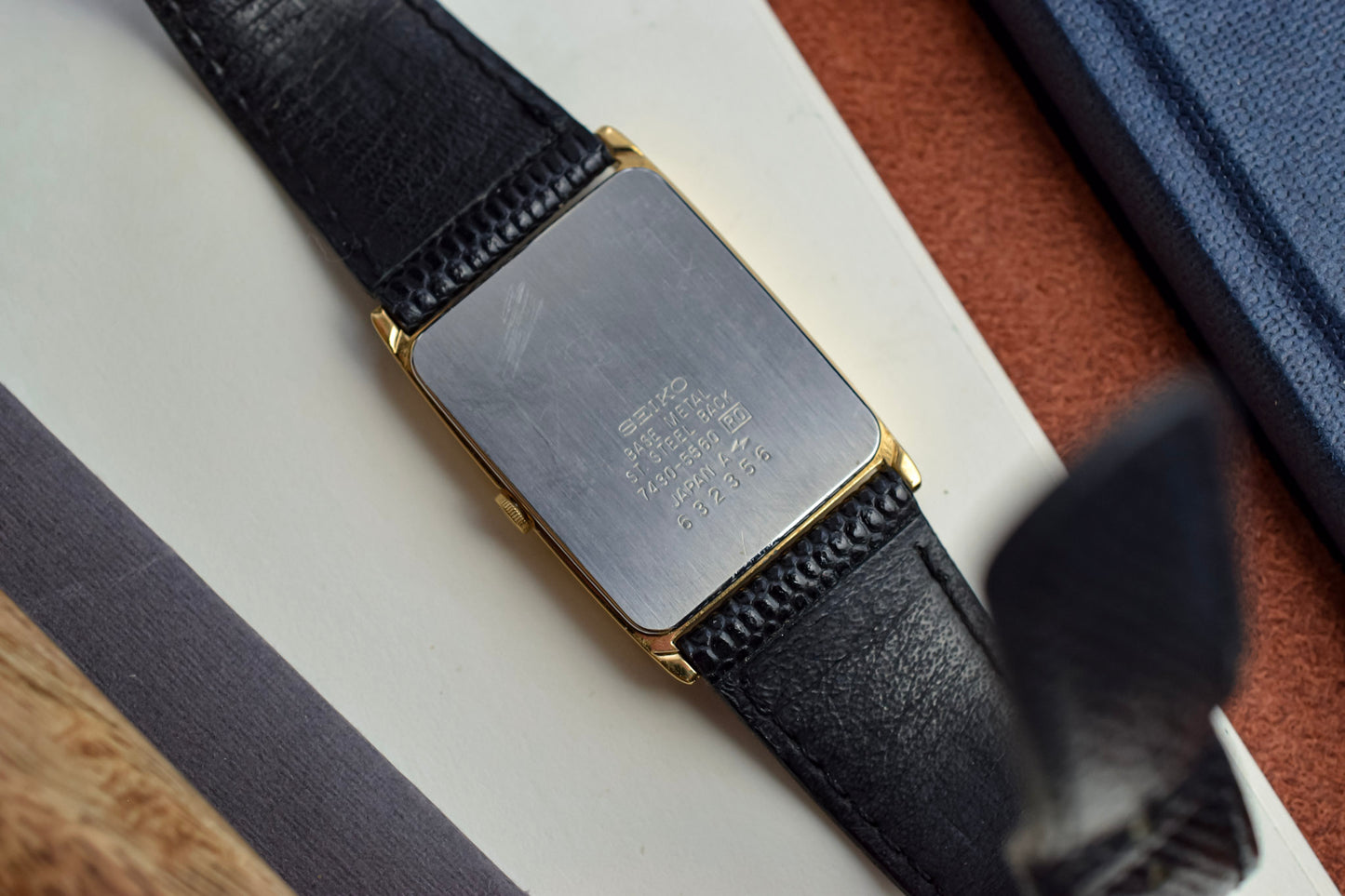 1986 Seiko NOS Sector Dial Tank