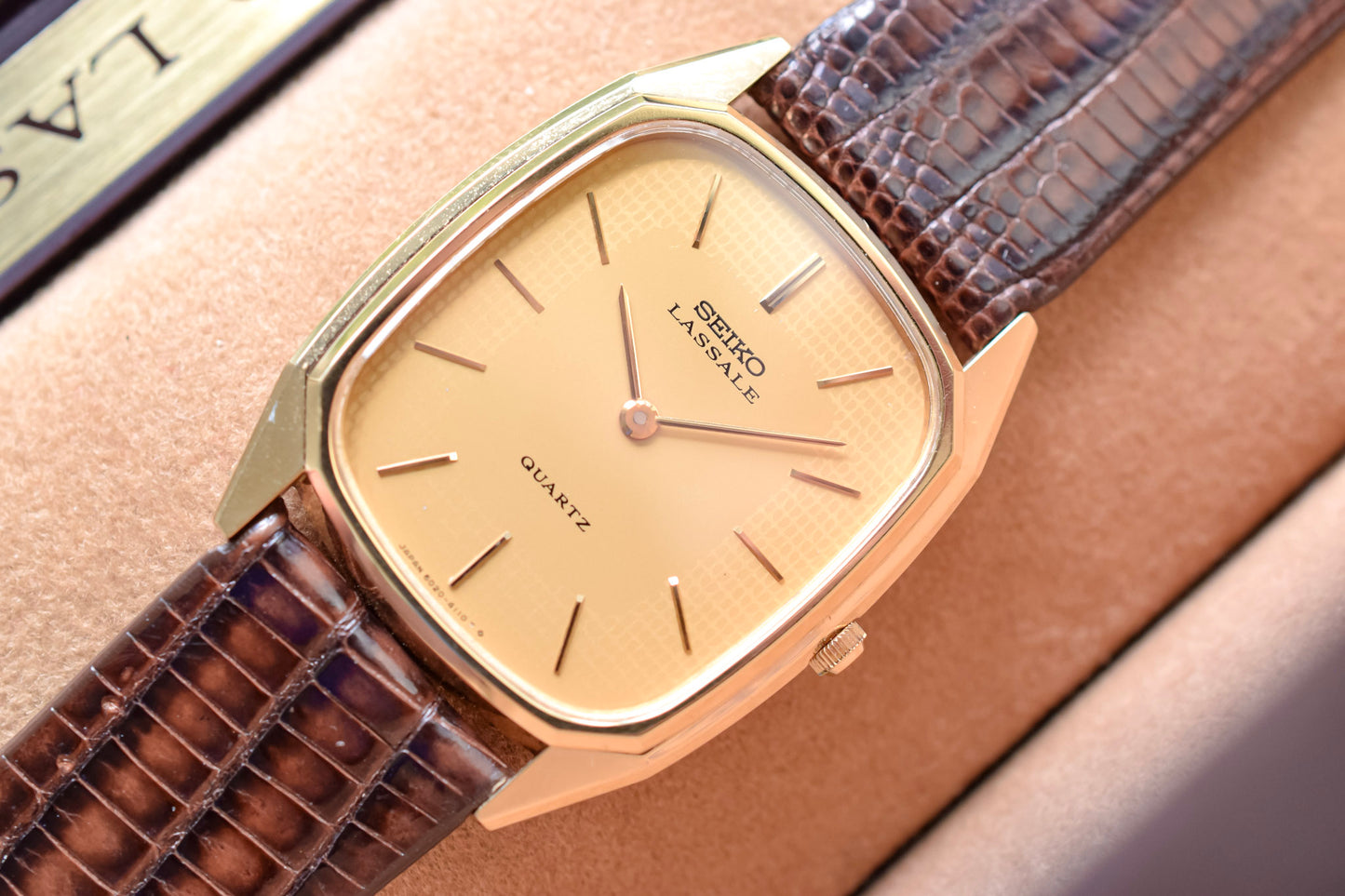 1981 NOS Seiko Lassale Champagne Octo