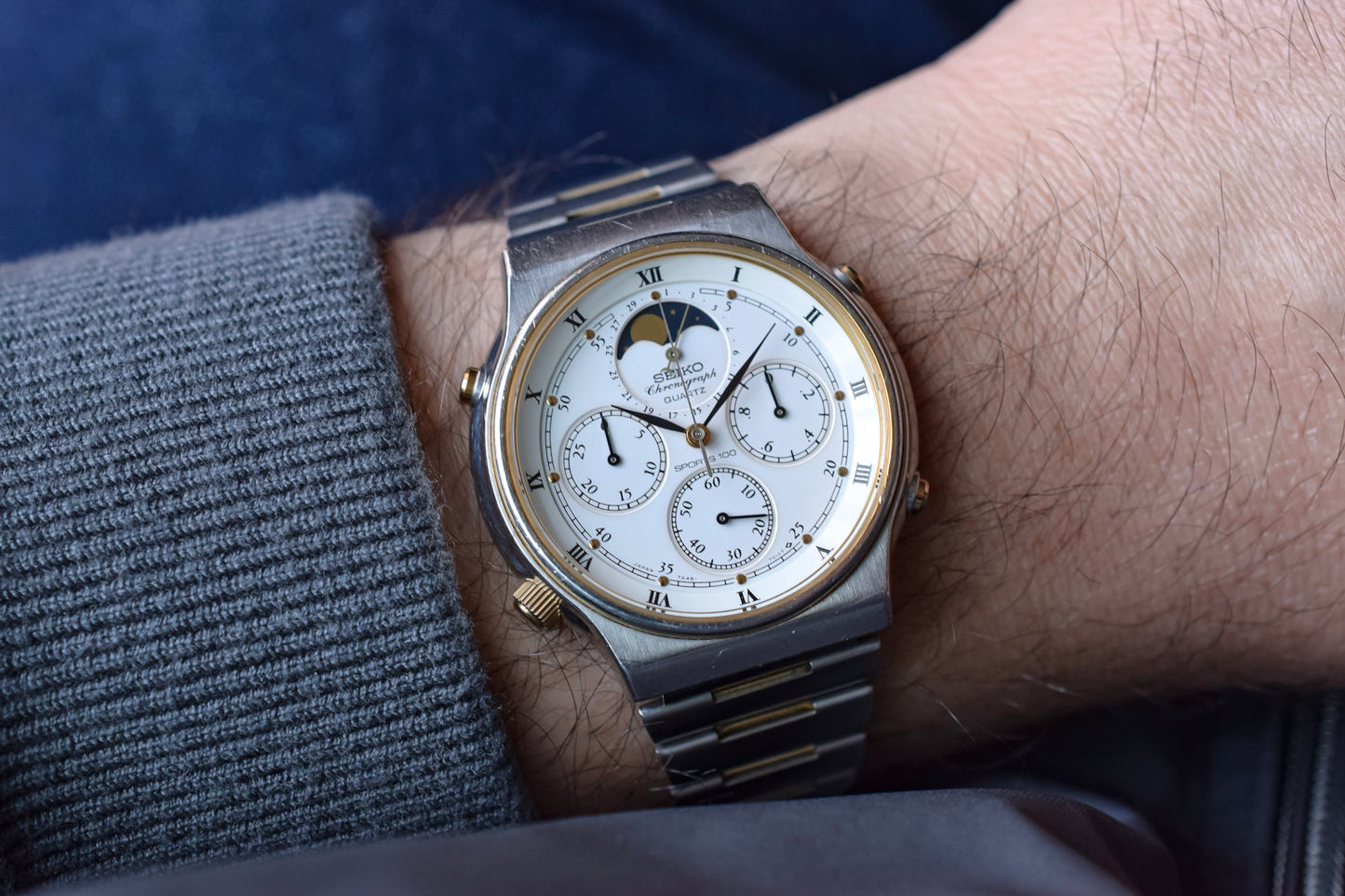 1985 Seiko Moonphase Chronograph