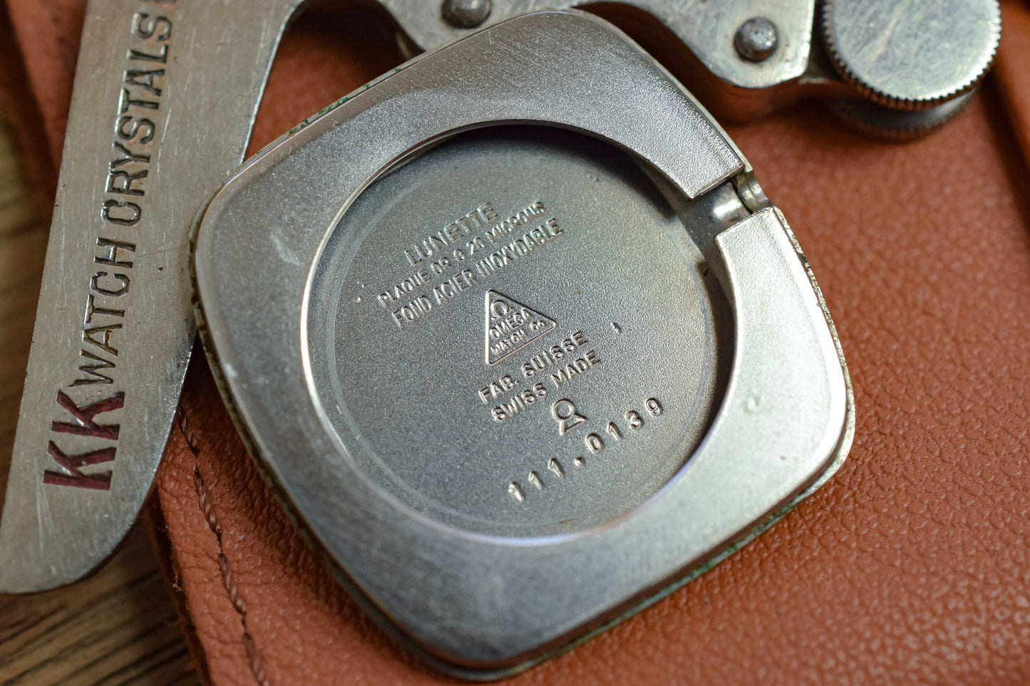 1970s Omega De Ville Champagne Tonneau
