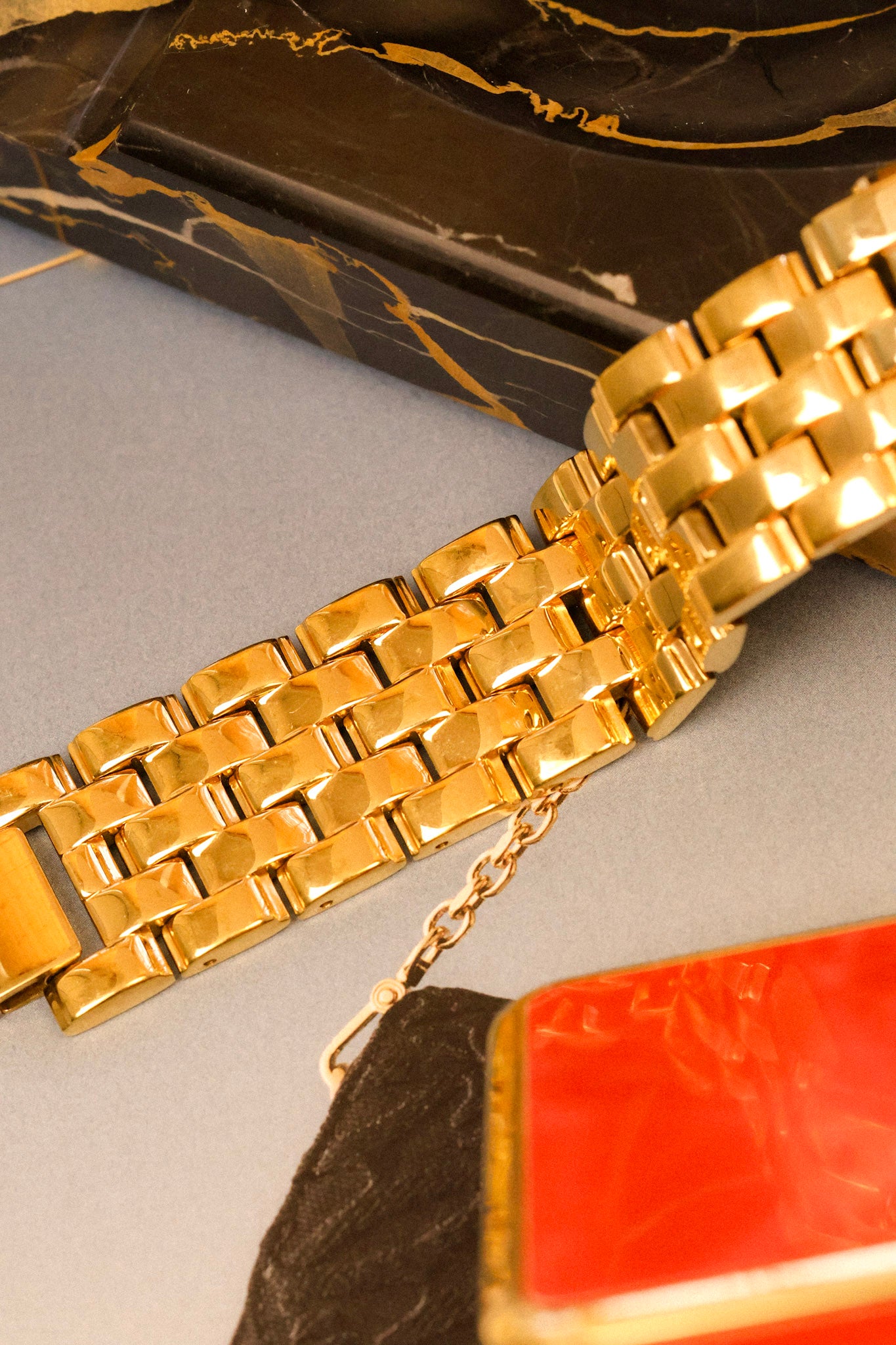 1984 Citizen Golden Diamond Dial Cuff