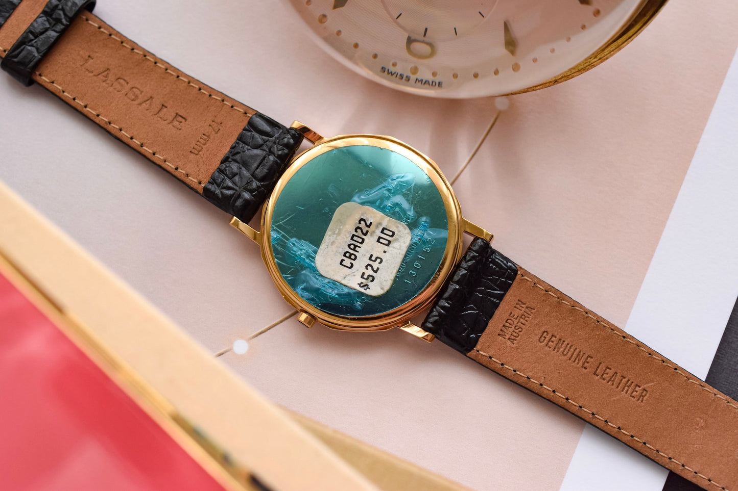 2001 NOS Seiko Lassale Mother of Pearl Sea Shell