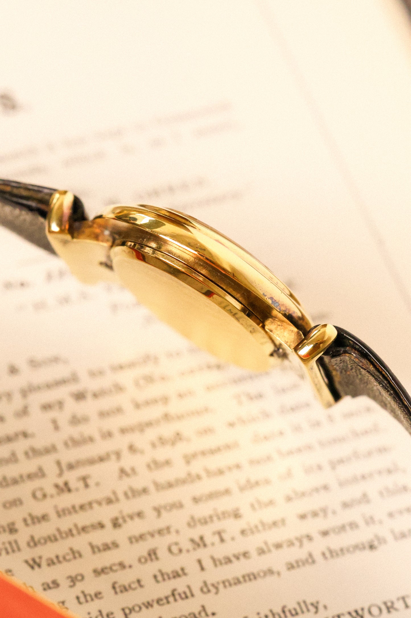 1970s Omega De Ville 925 Silver Gold Plated Ellipse - “Third Eye”