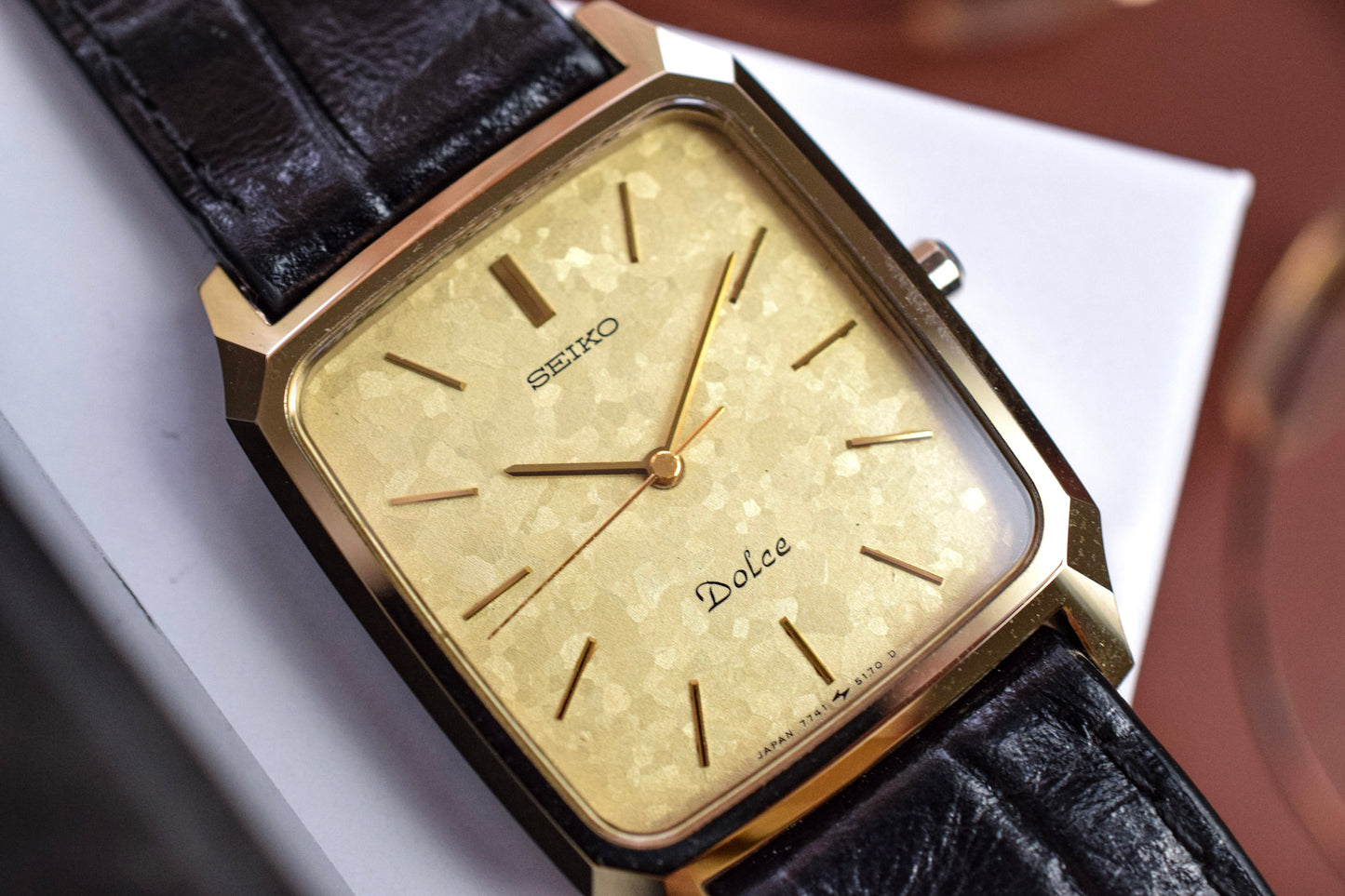 1990 Seiko Dolce Snowflake Ceramic Octo