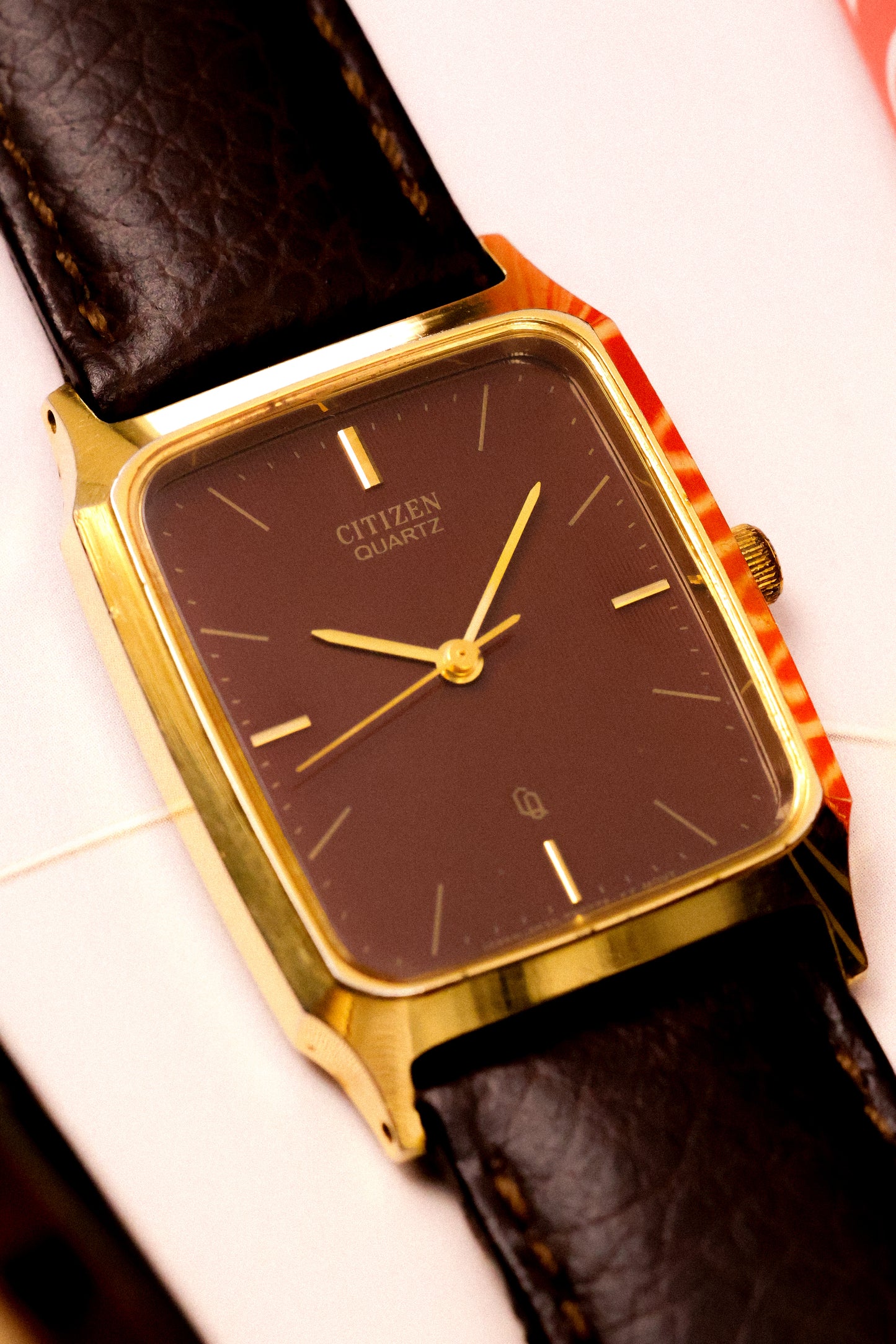 1982 Citizen Chocolate Dial Octo