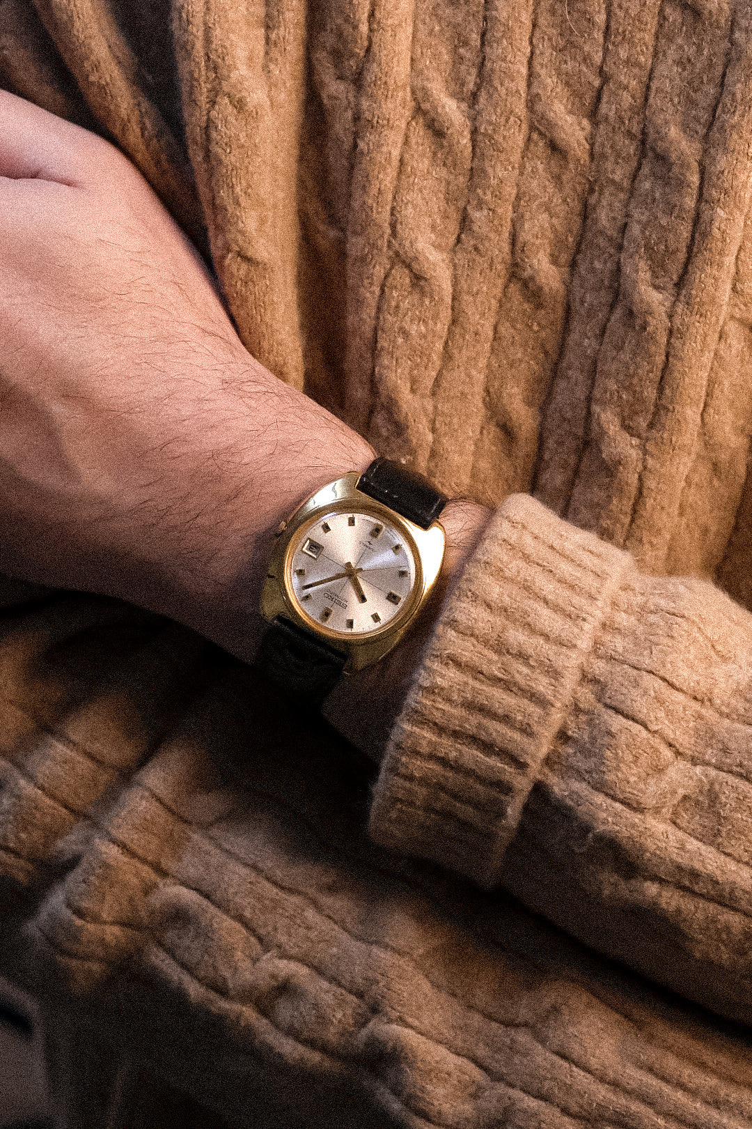 1969 Seiko Cushion Crosshair Calendar