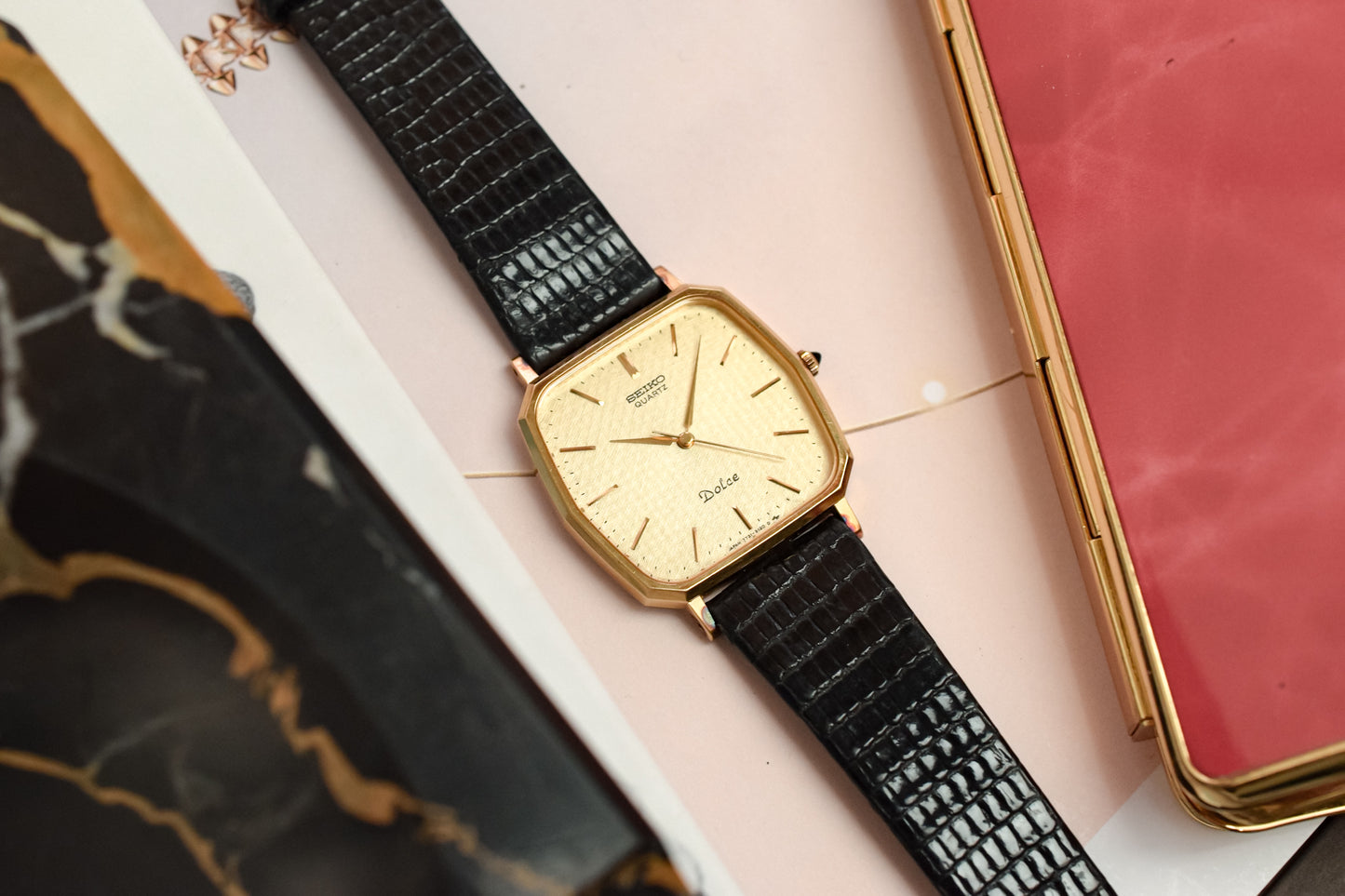 1983 Seiko Dolce Honeycomb Deca