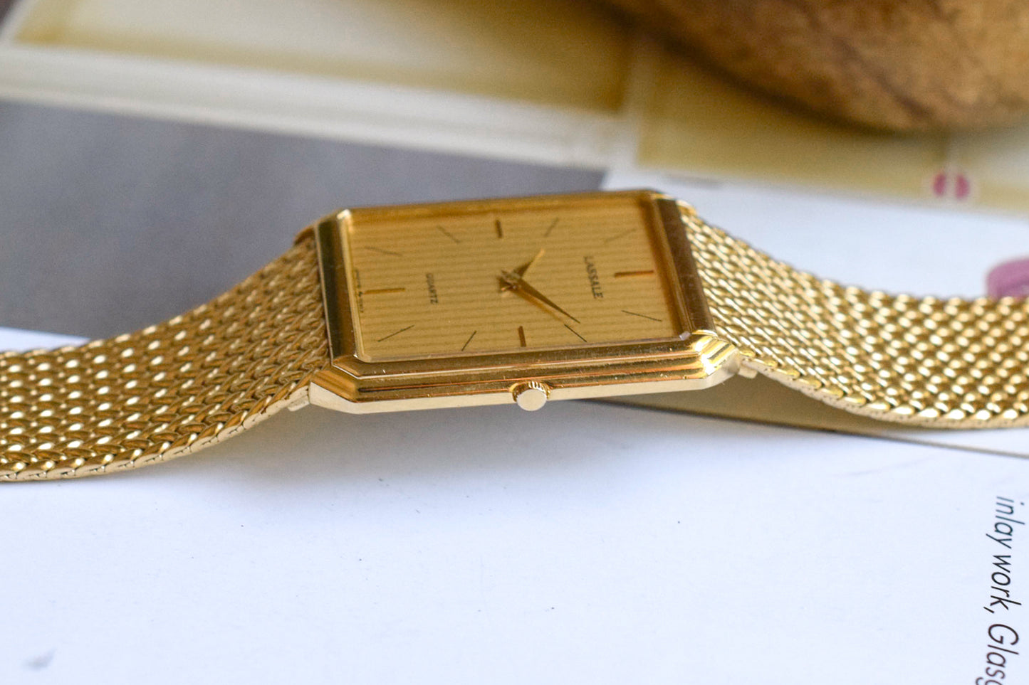 1985 Seiko Lassale Stepped Bezel Octo