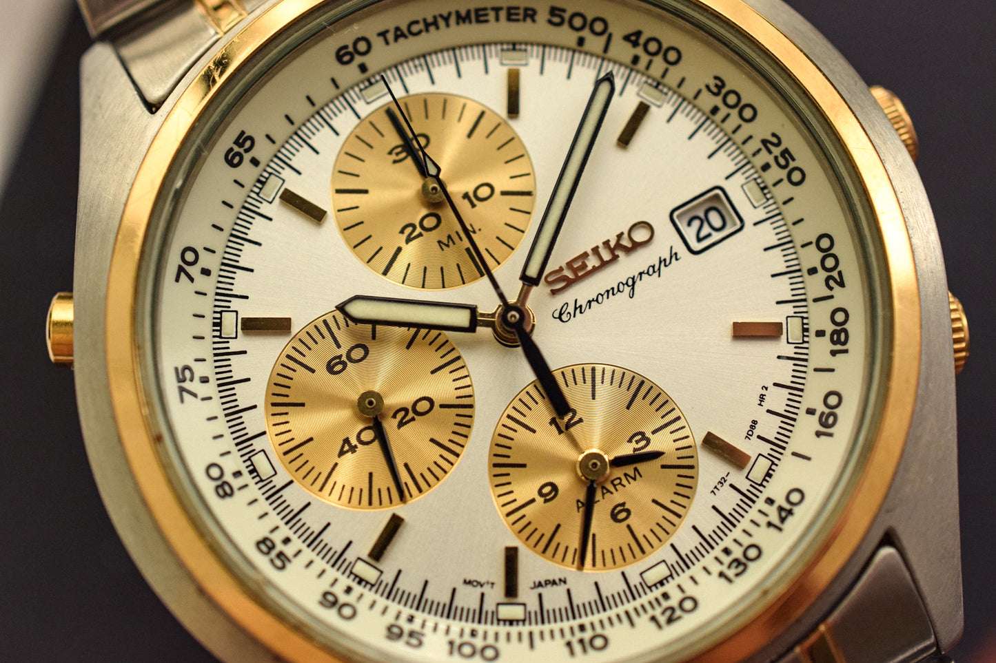1991 Seiko Two-Toned Chronograph "Speedy"