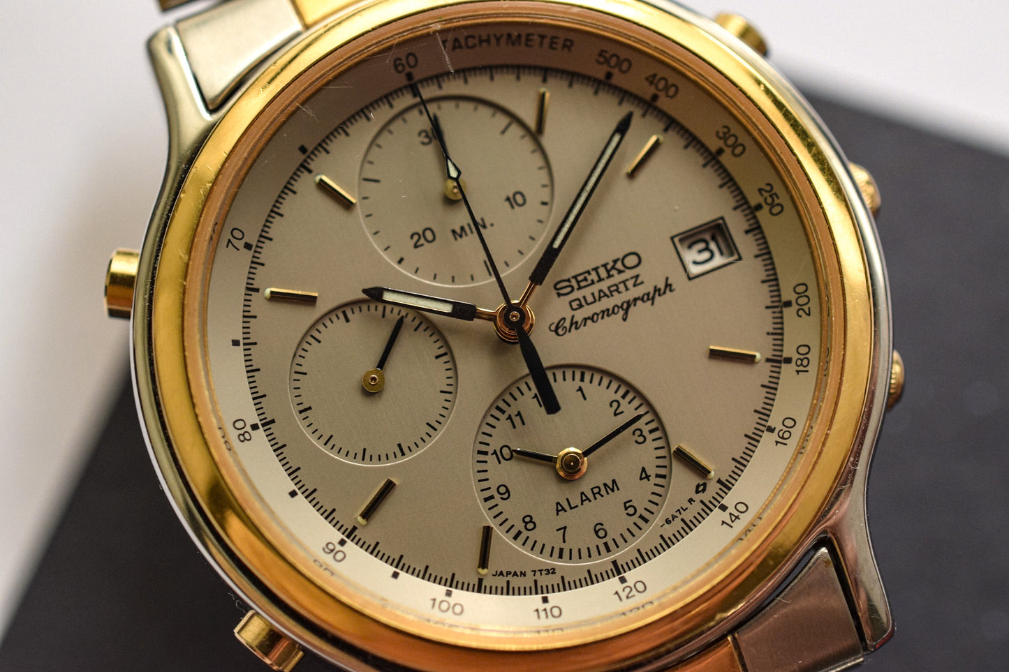 1989 Seiko Two-Toned Chronograph "Speedy"