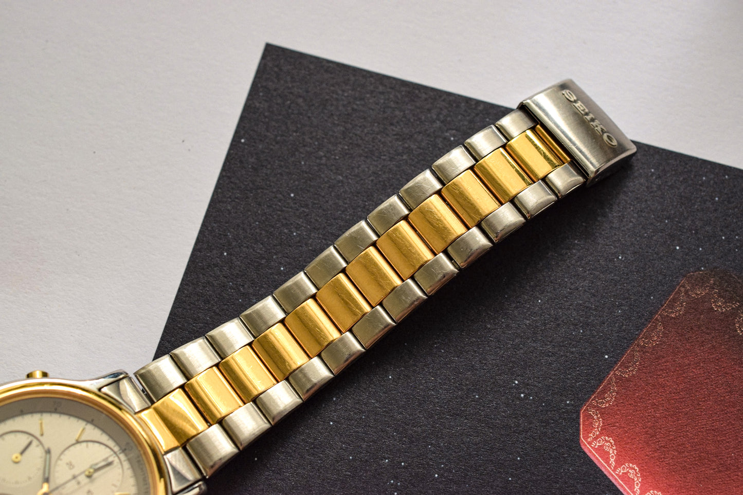 1989 Seiko Two-Toned Chronograph "Speedy"