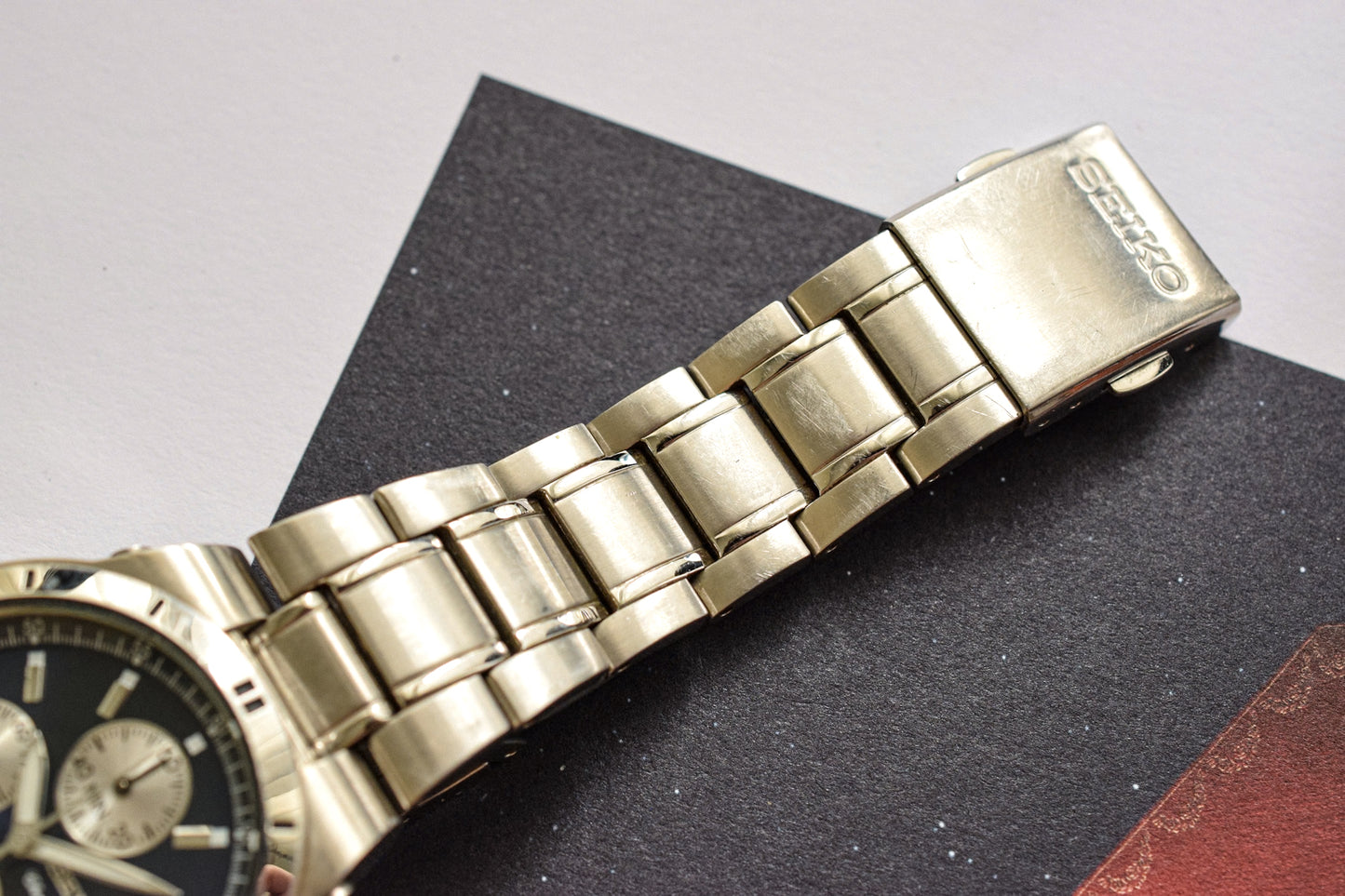 2006 Seiko Steel Blue Dial Chronograph