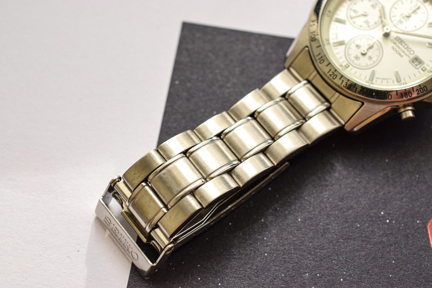 2004 Seiko Steel Silver Dial Chronograph "Speedy"