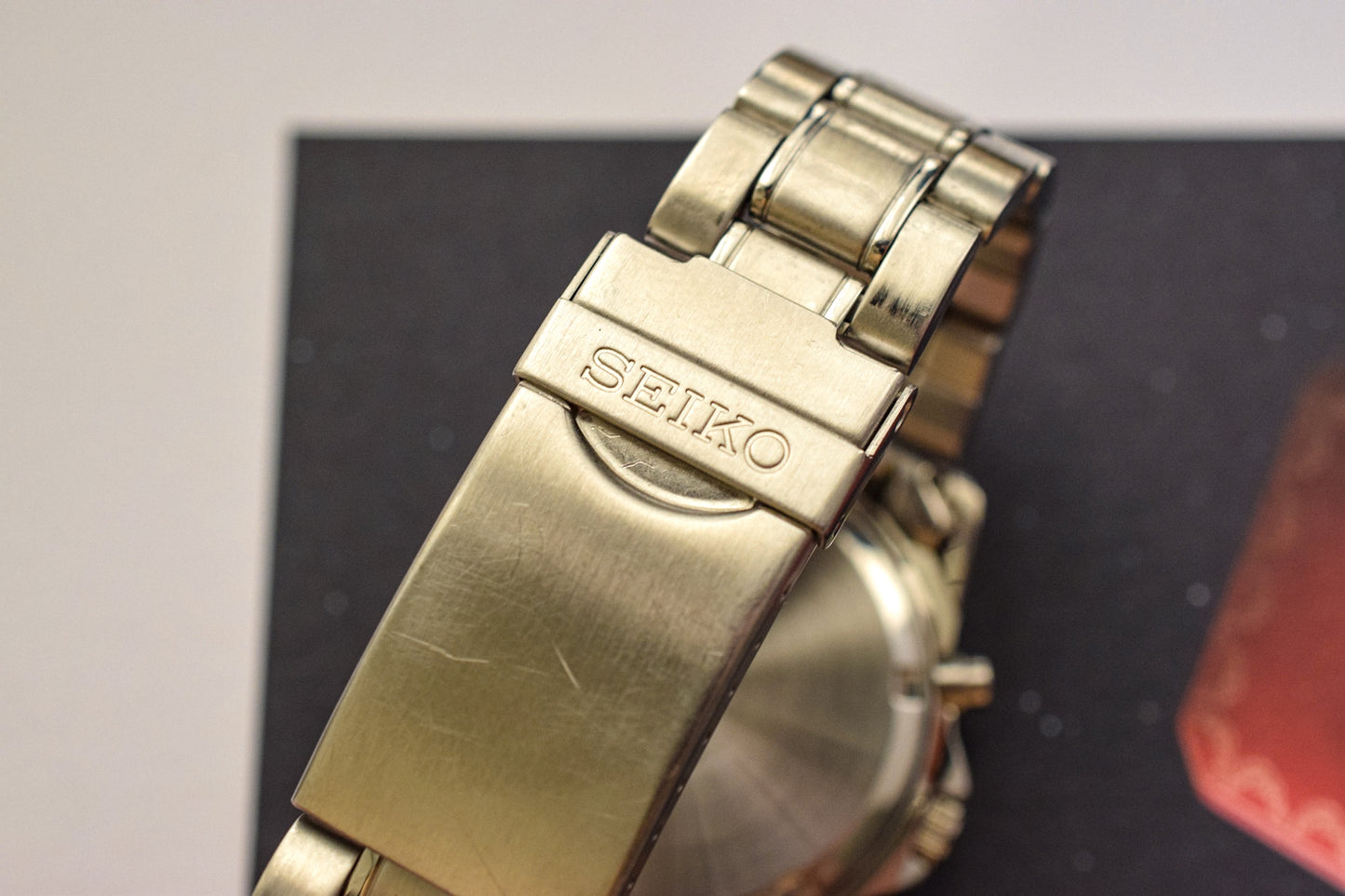 2004 Seiko Steel Silver Dial Chronograph "Speedy"