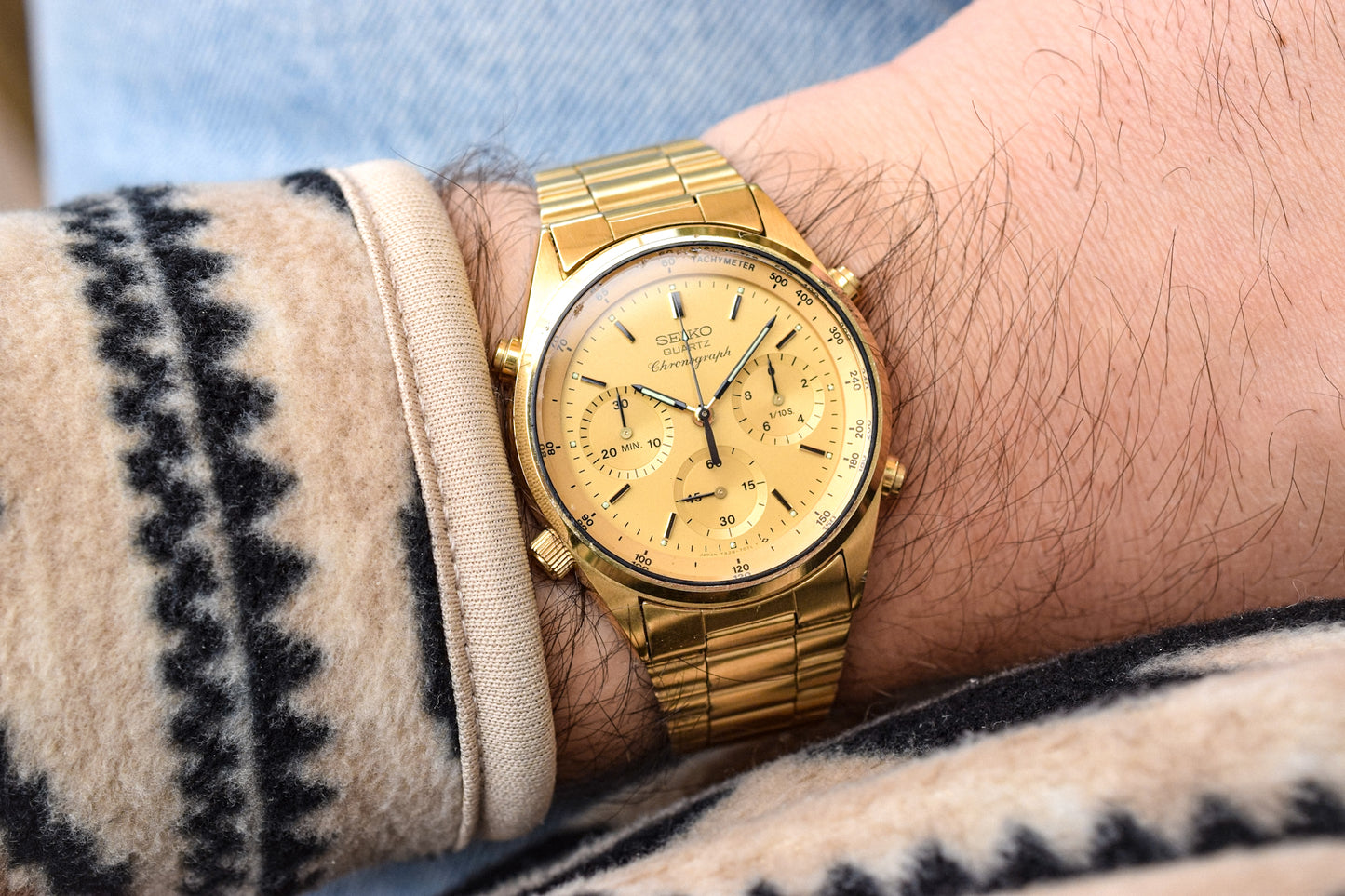 1985 Seiko Golden Chronograph "Speedy"